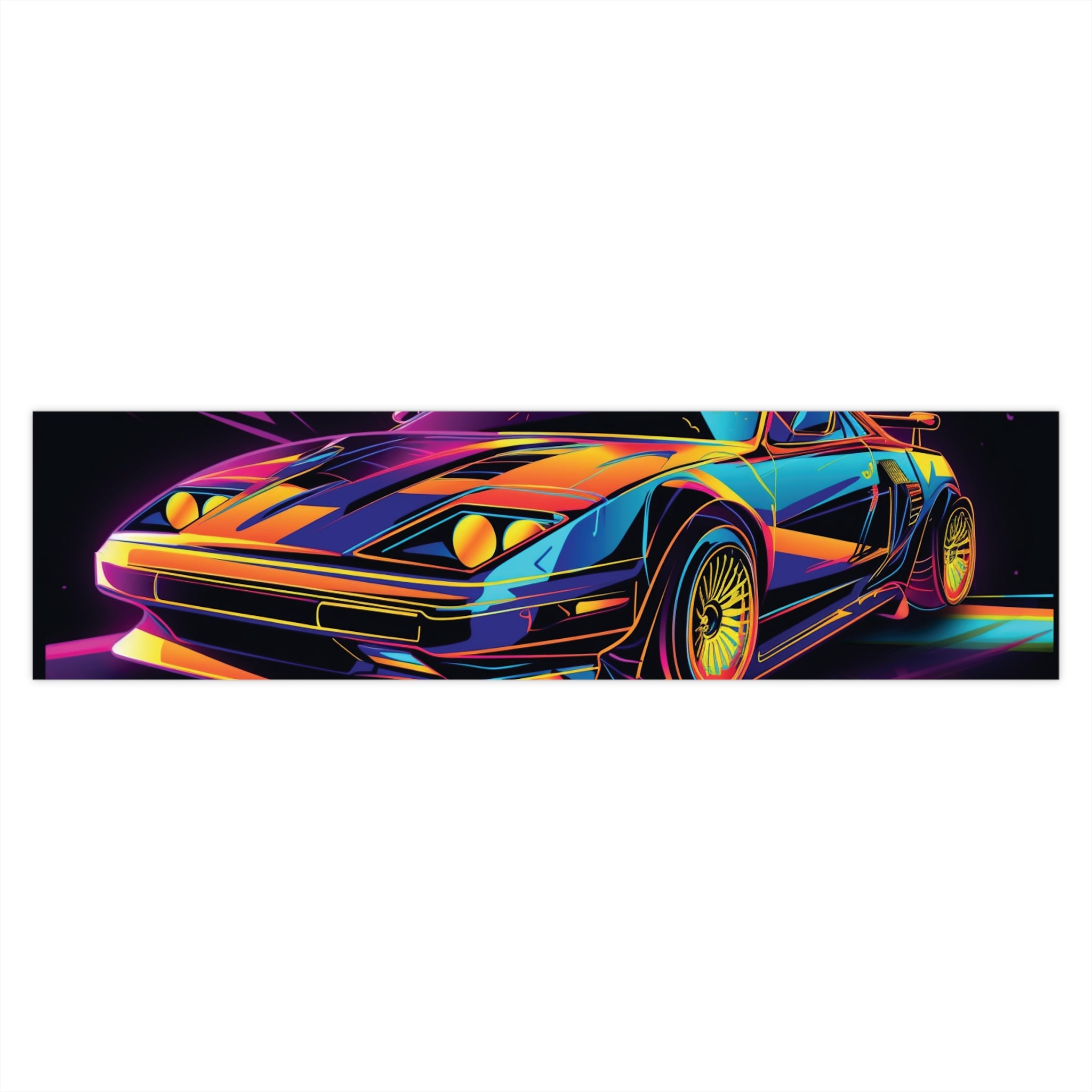 Bumper Stickers - Pop Art Designs, Car 08
