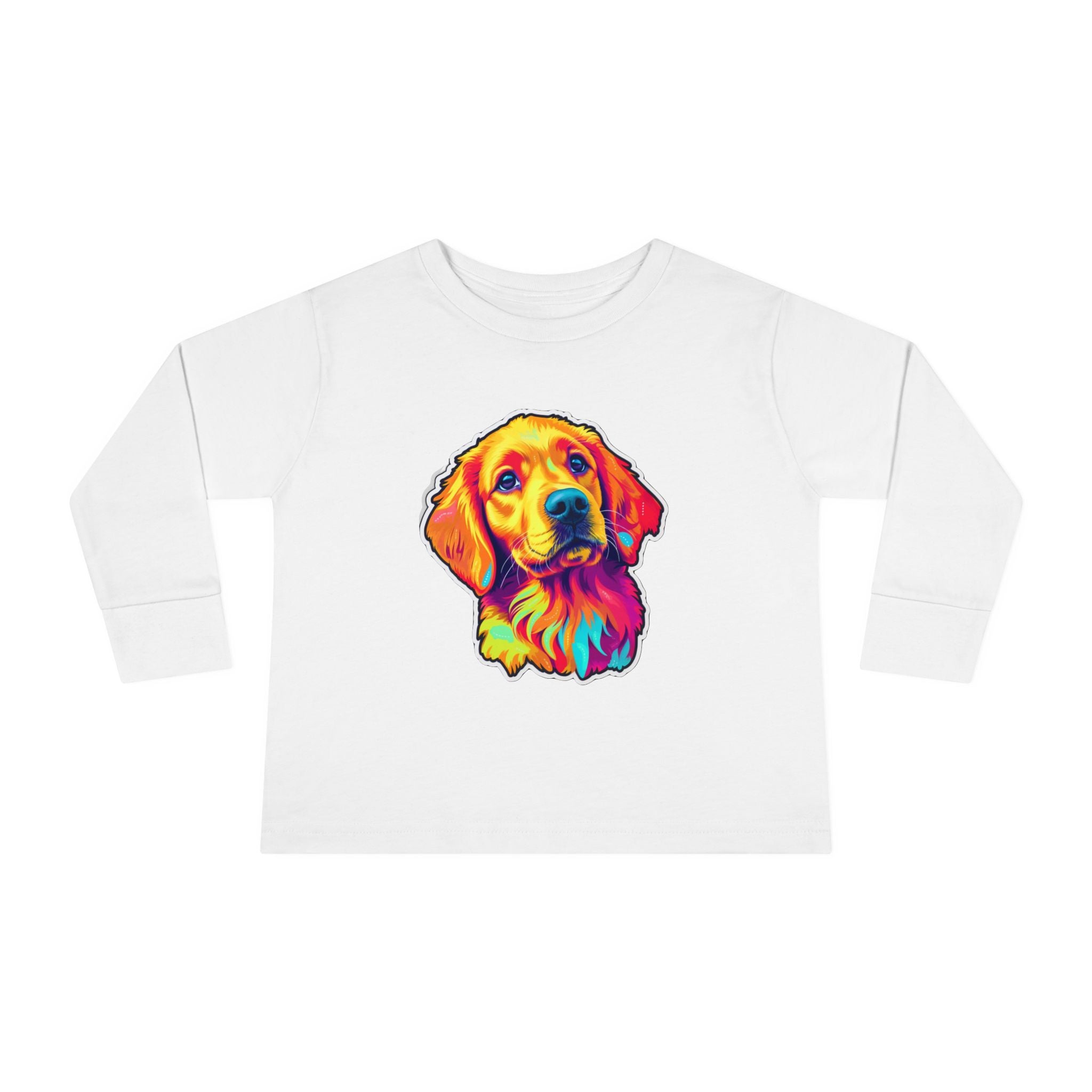 Toddler Long Sleeve Tee - Puppies 09
