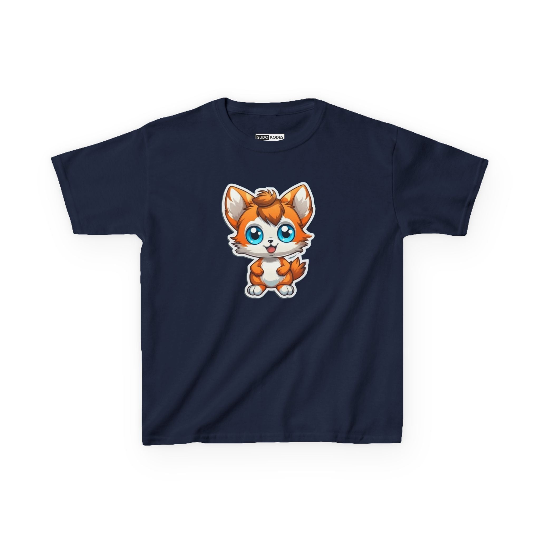 Kids Heavy Cotton Tee - Adorable Mascots 01