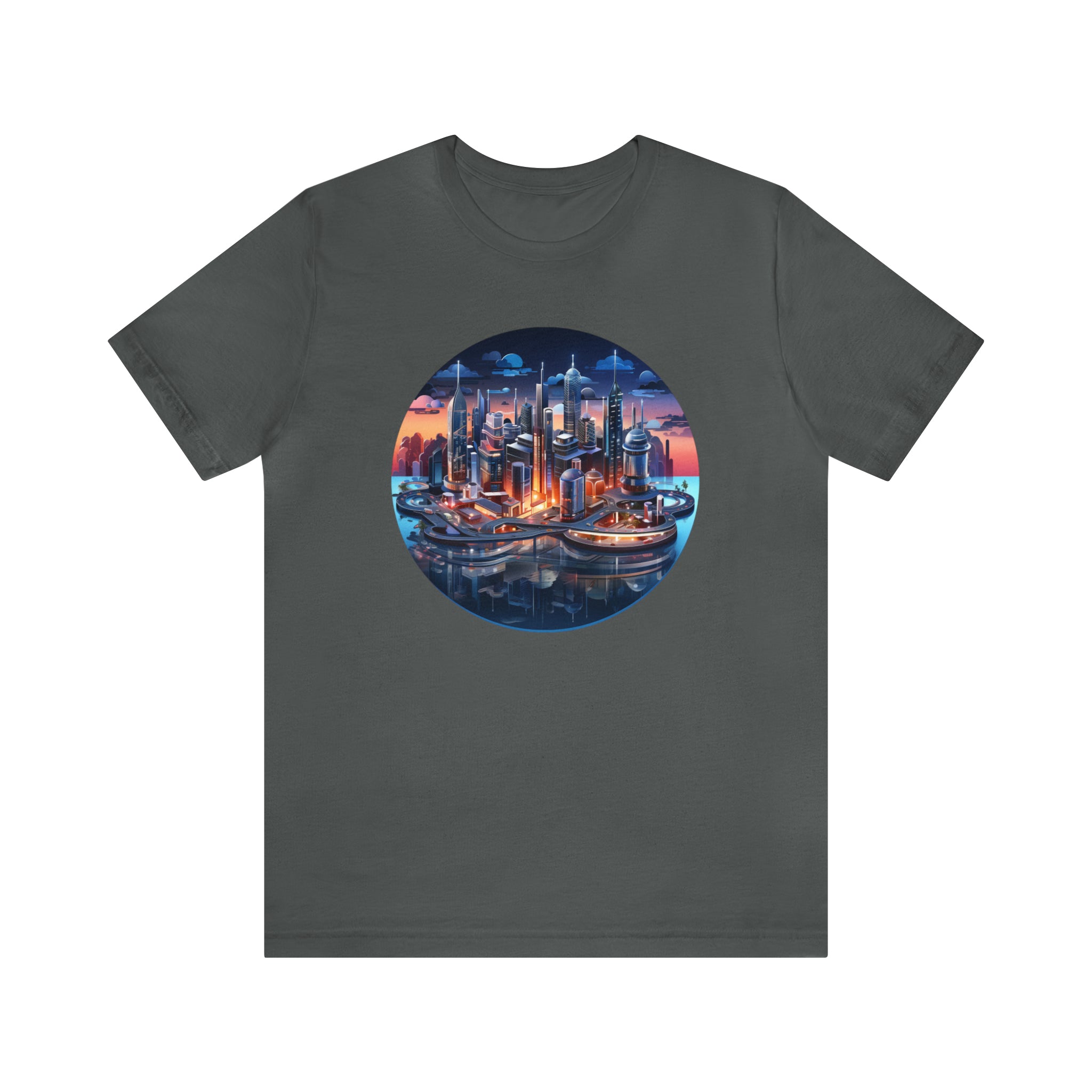 Unisex Jersey Short Sleeve Tee - Isometric Designs 05