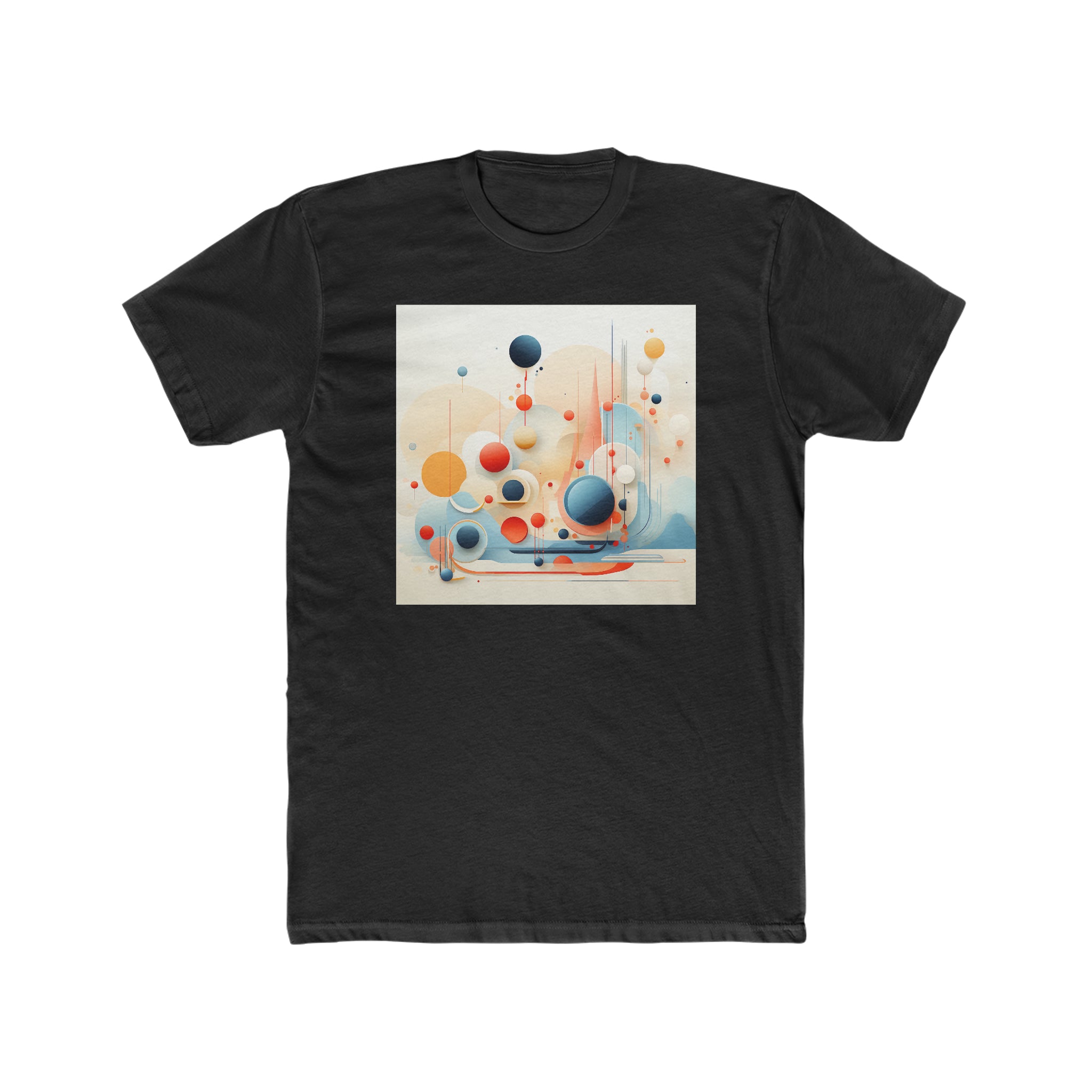 Men's Cotton Crew Tee - Vector Art Design 28