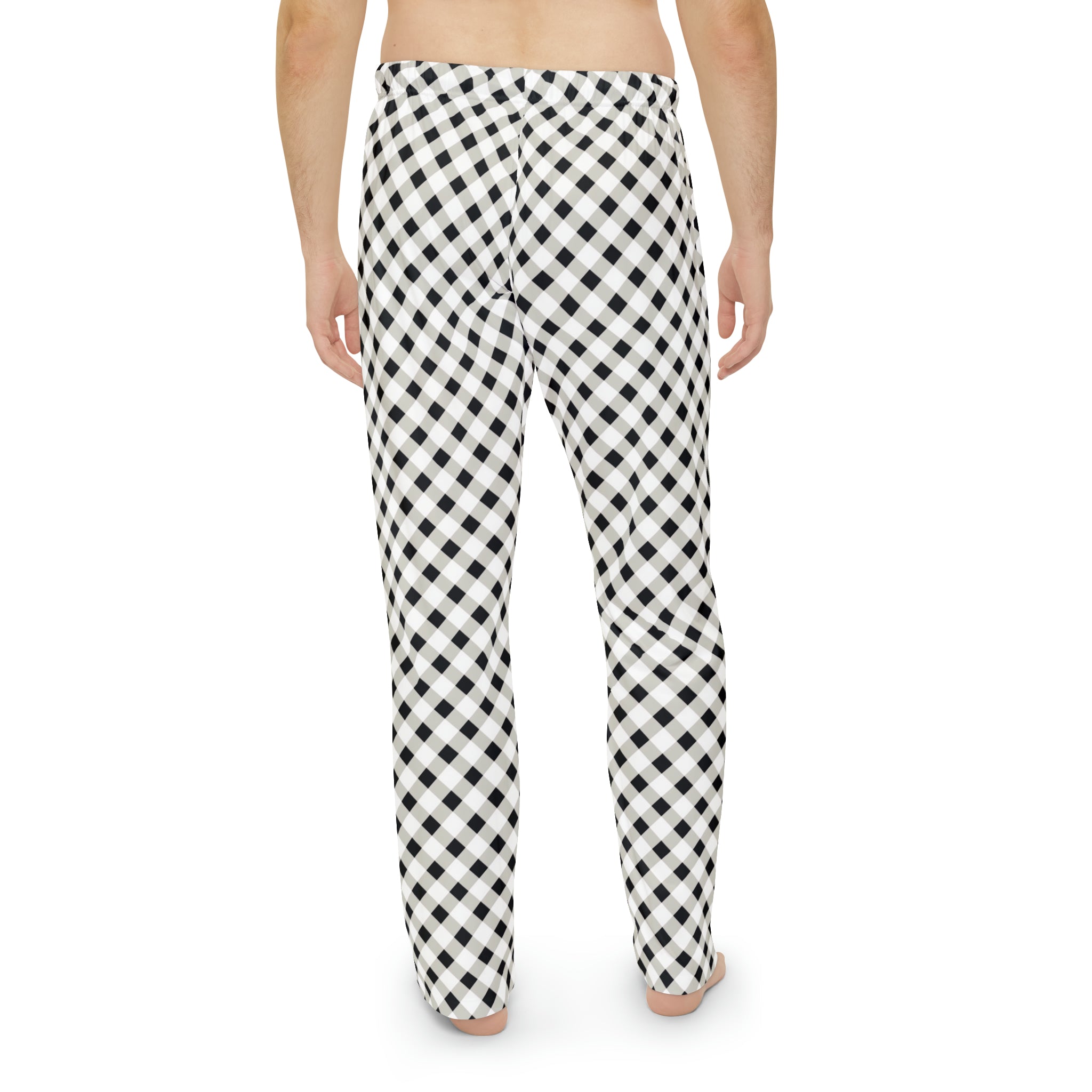 Men's Pajama Pants (AOP) - Seamless Checkered Designs 11