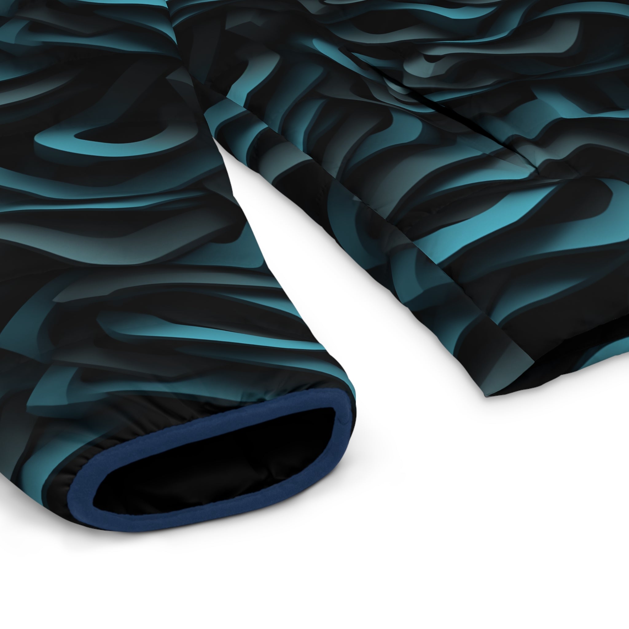 Men's Puffer Jacket (AOP) - Abstract Designs 09