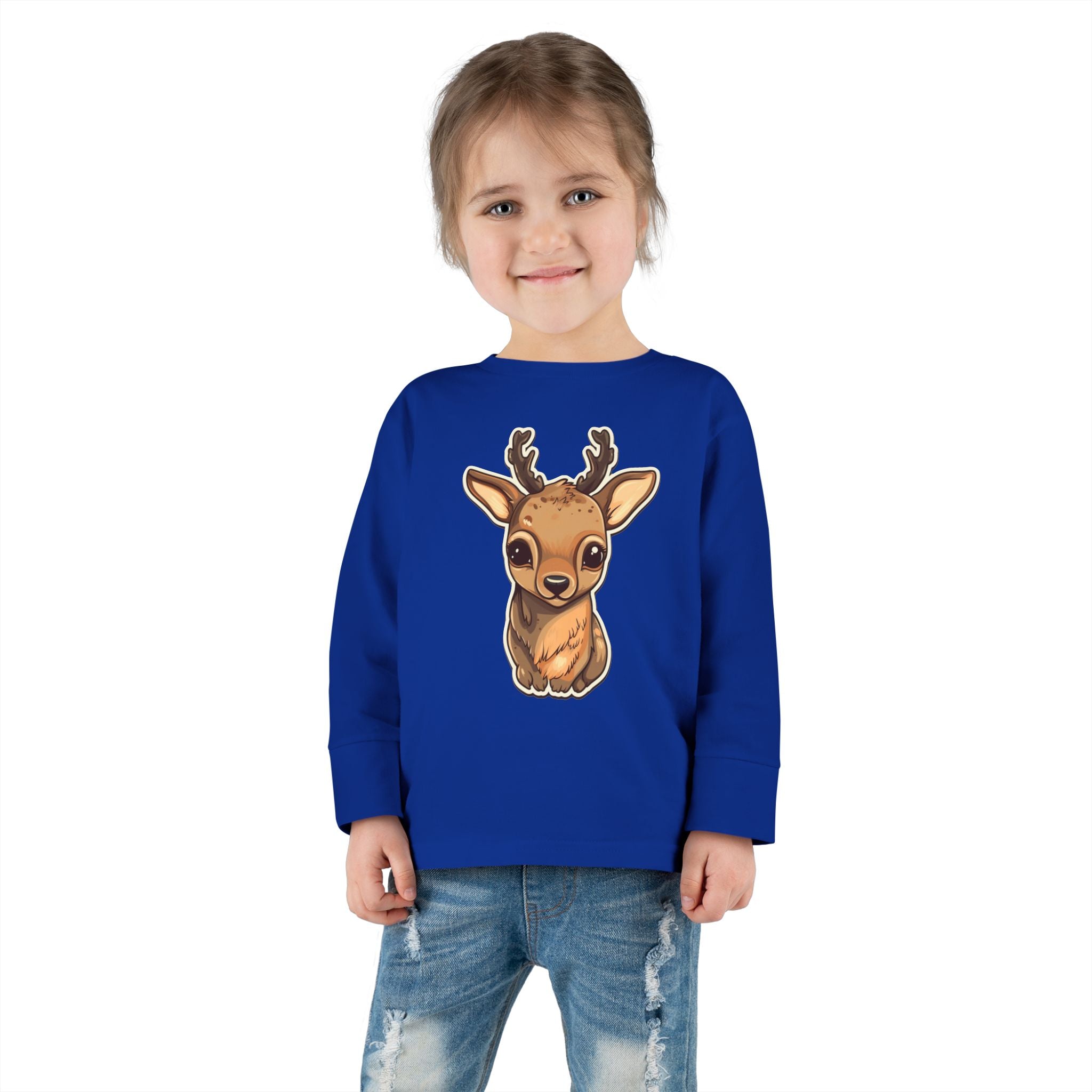 Toddler Long Sleeve Tee - Elk Calf