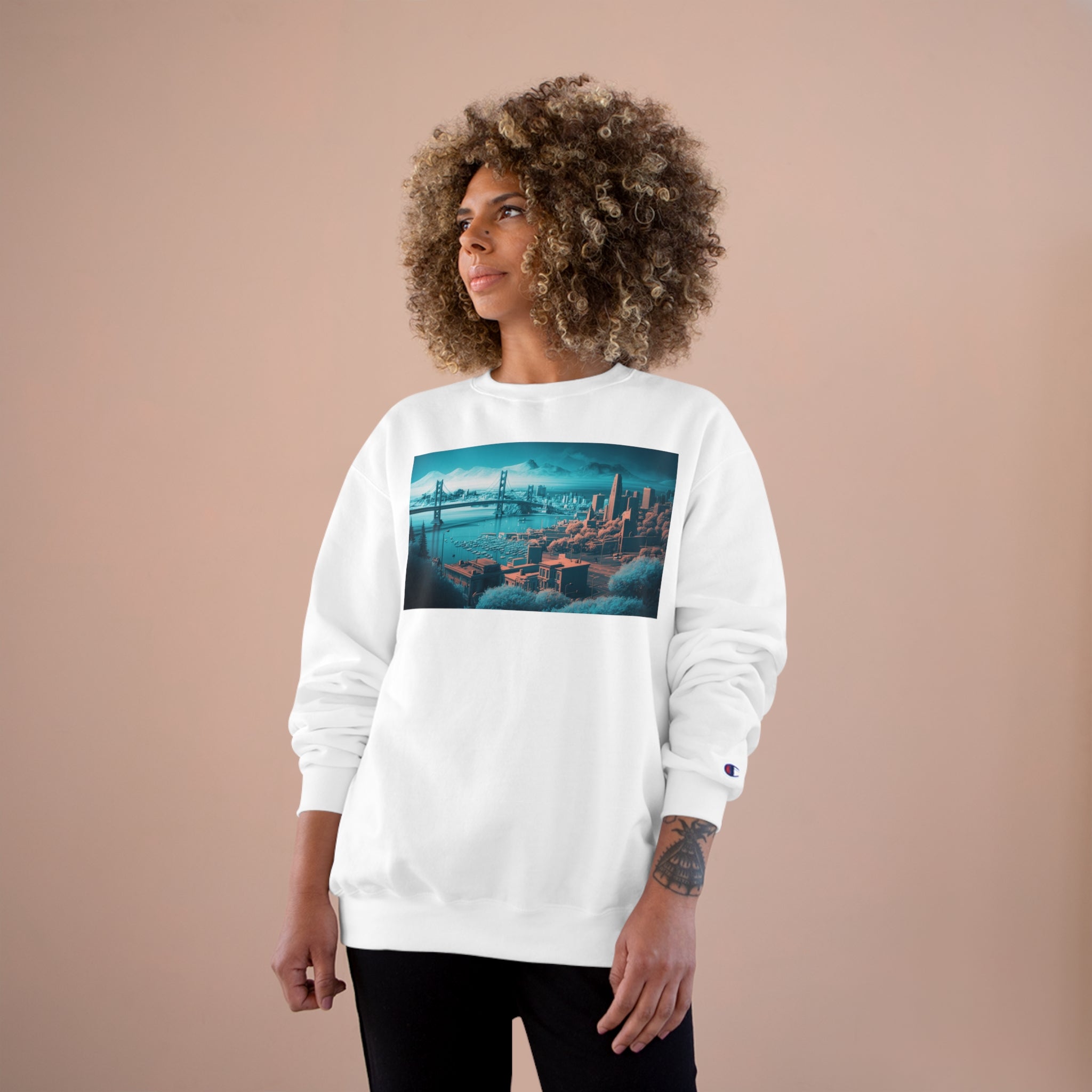 Champion Sweatshirt - Duotone Cities, San Francisco