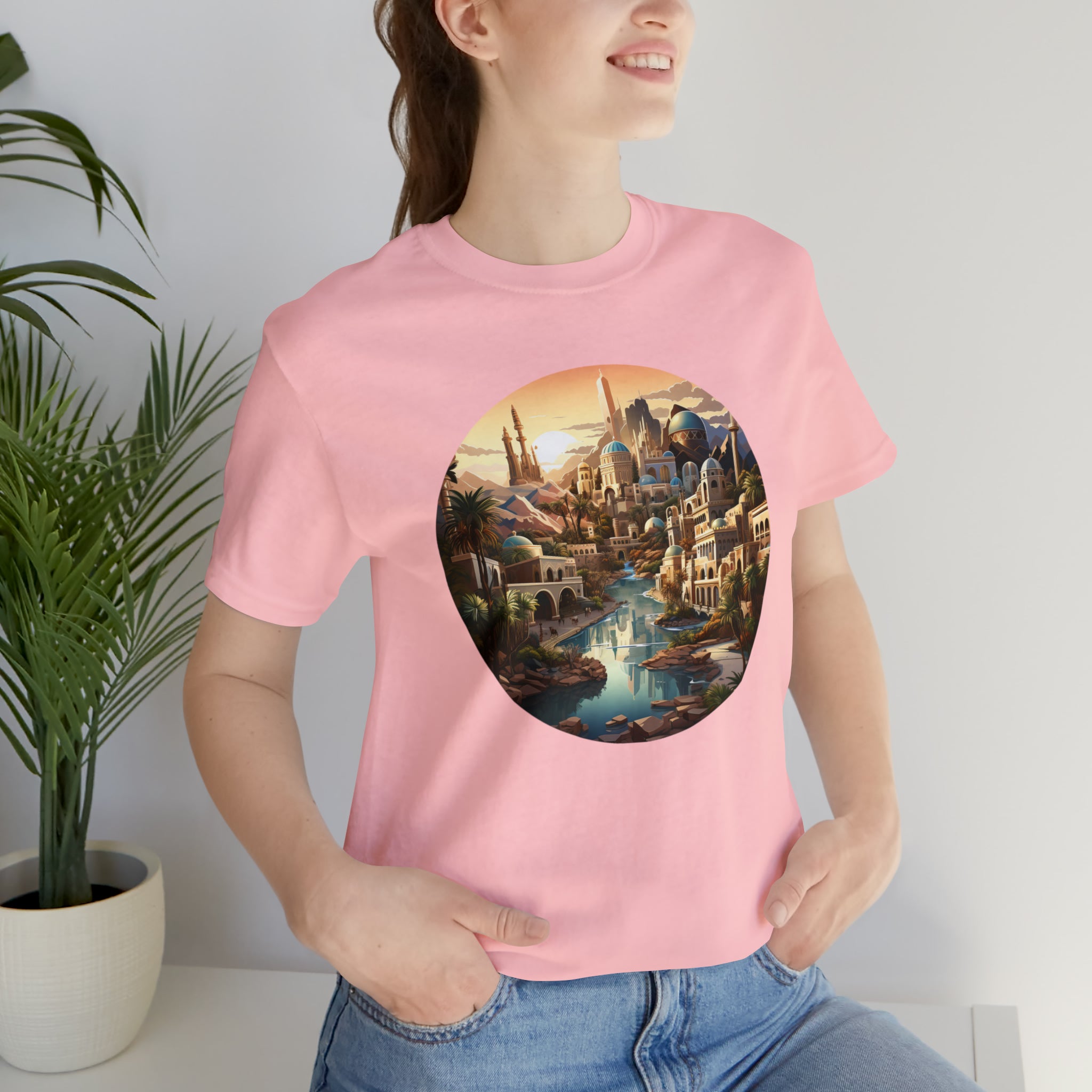 Unisex Jersey Short Sleeve Tee - Isometric Designs 07