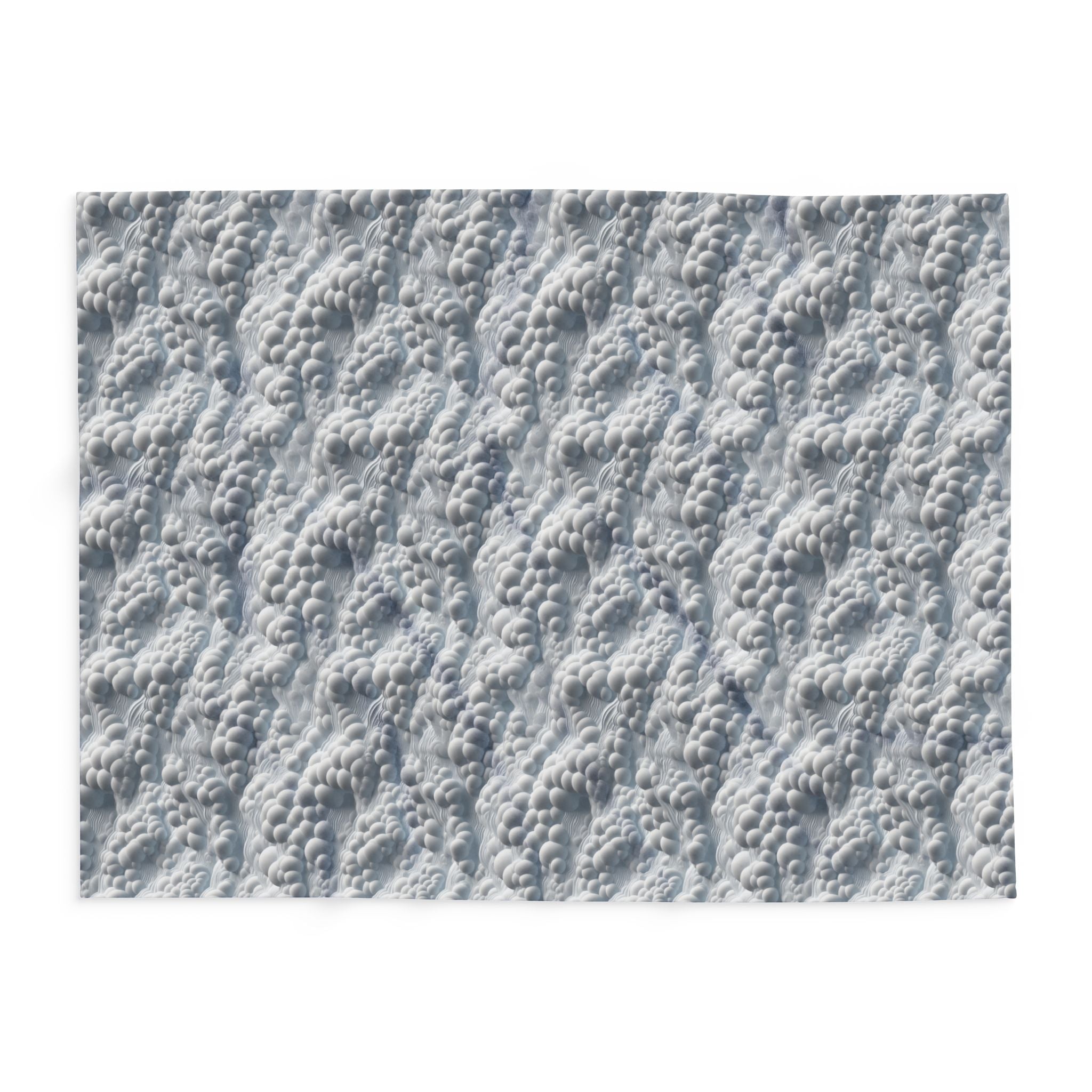 Arctic Fleece Blanket — Cozy Clouds Pattern