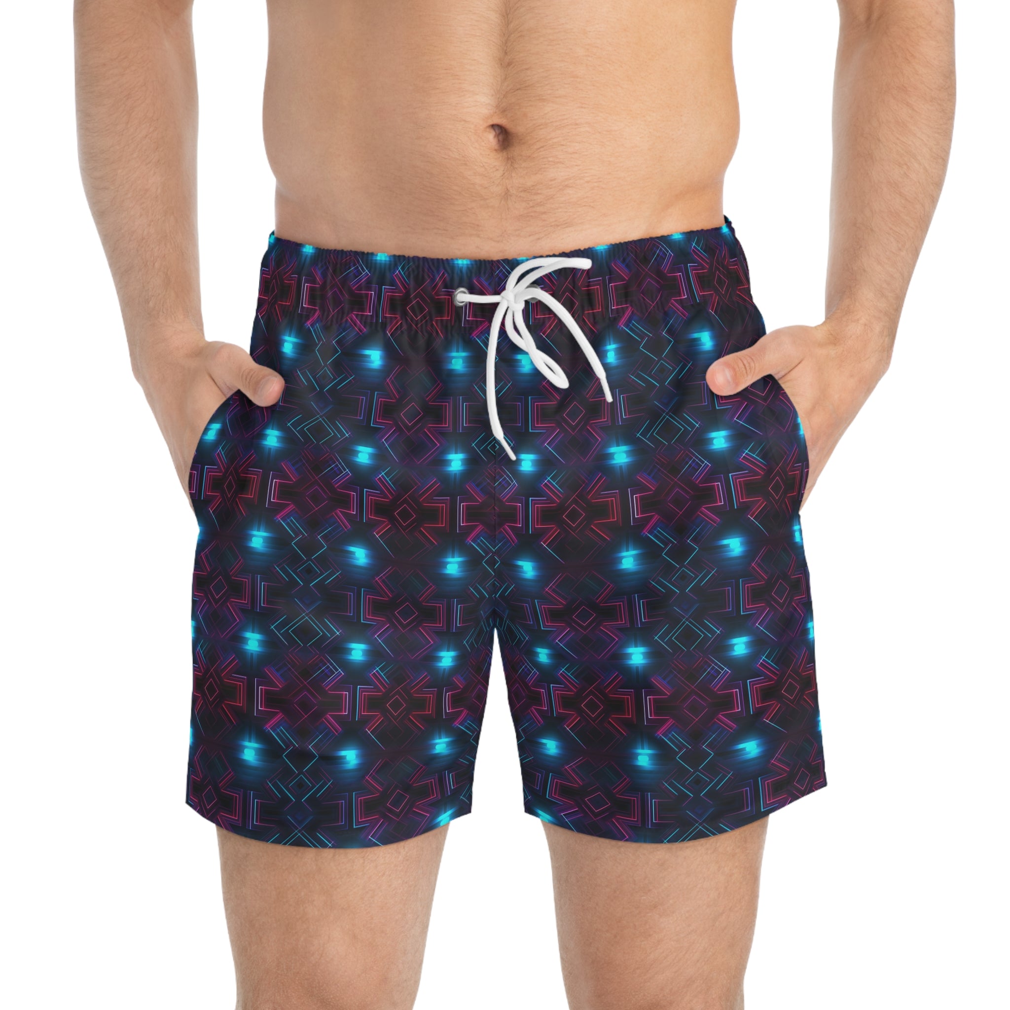 Swim Trunks (AOP) - Seamless Abstract Designs 06