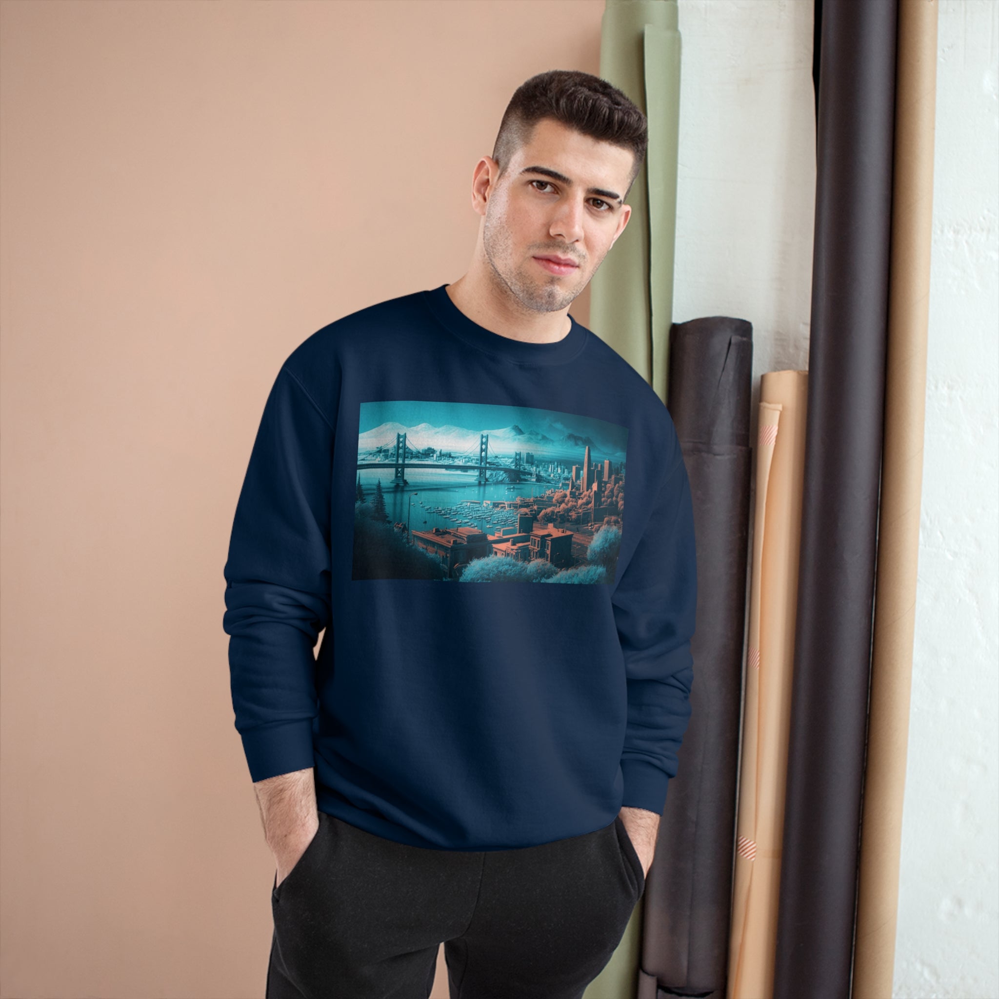 Champion Sweatshirt - Duotone Cities, San Francisco