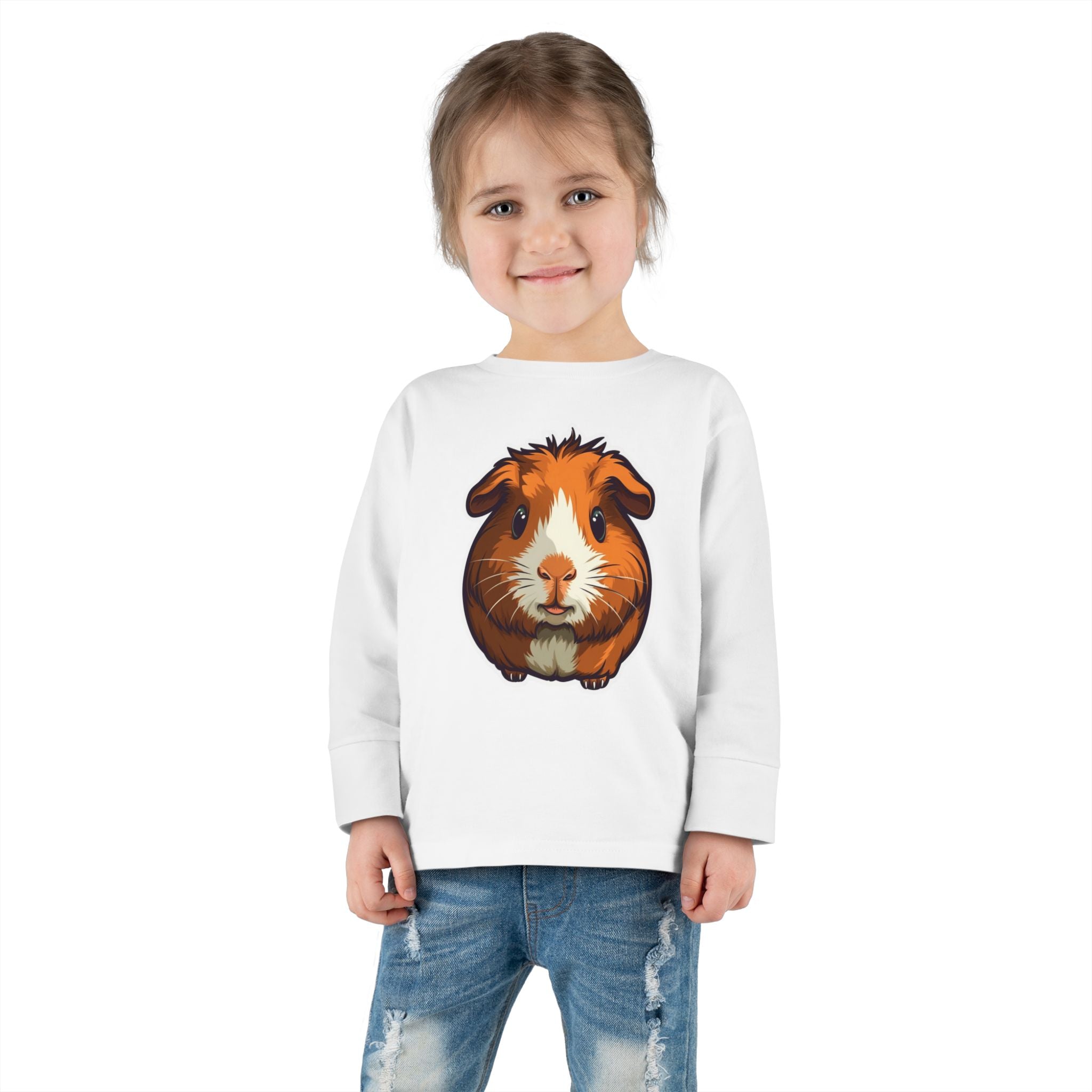 Toddler Long Sleeve Tee - Guinea Pig Pup