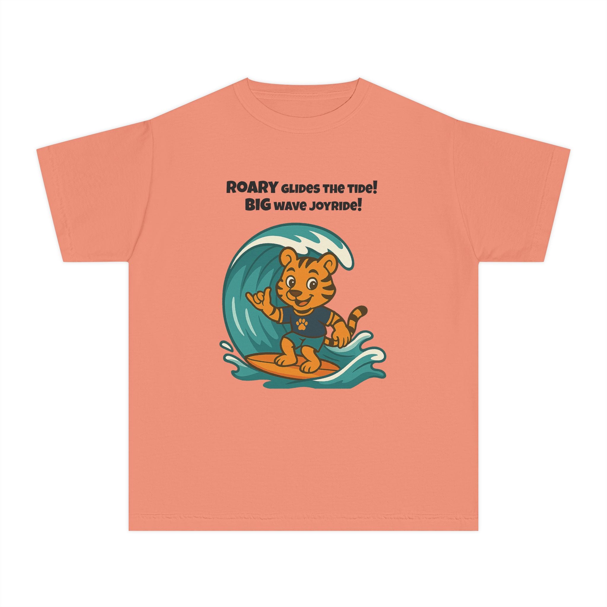 Youth Midweight Cotton Tee - Roary's Surf time