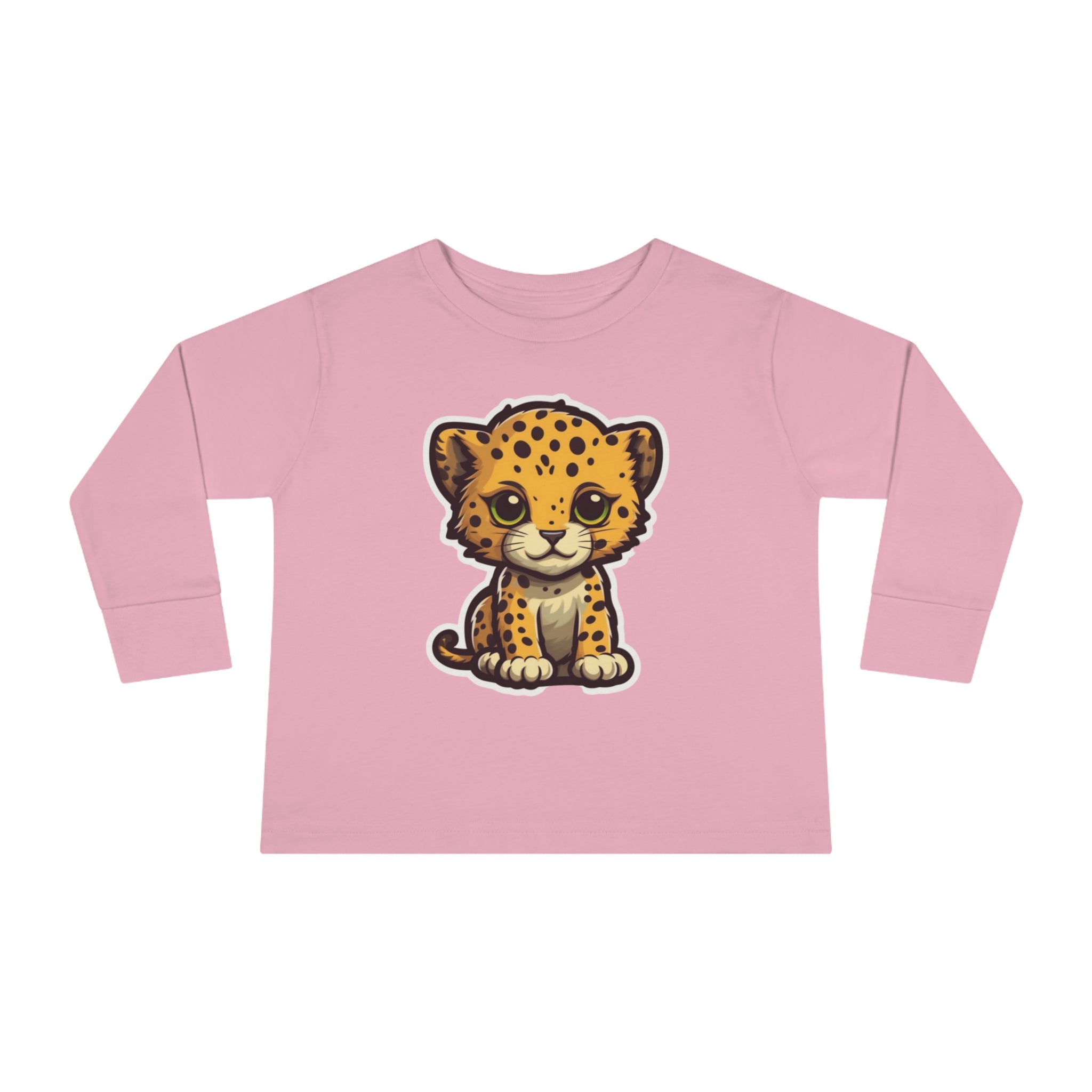 Toddler Long Sleeve Tee - Cheetah Cub