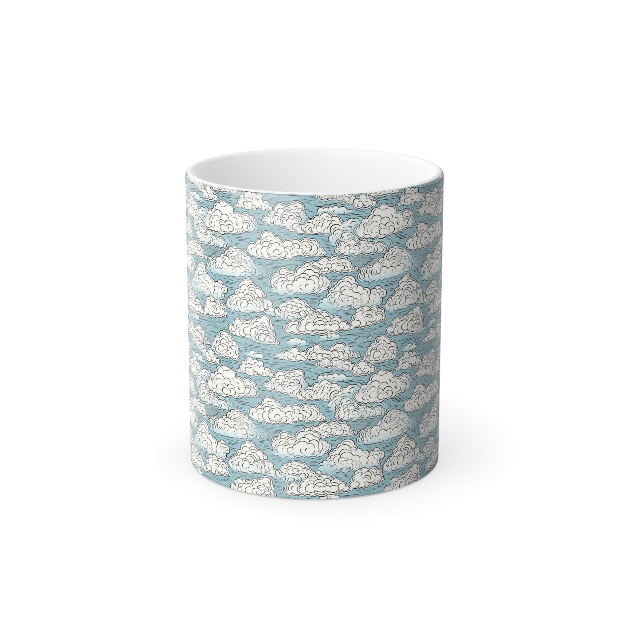 Color-Changing Mug, 11oz — Abstract Clouds