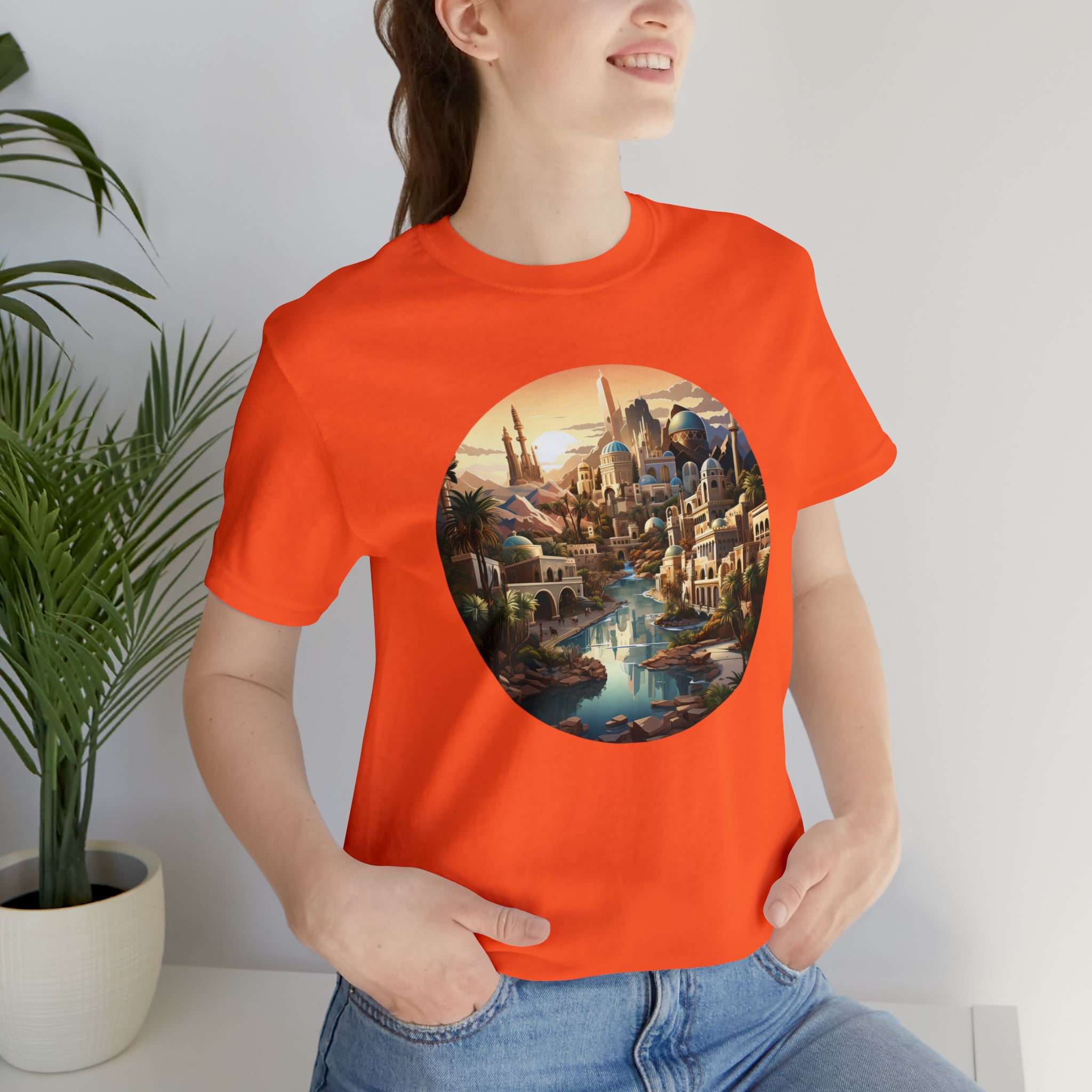 Unisex Jersey Short Sleeve Tee - Isometric Designs 07