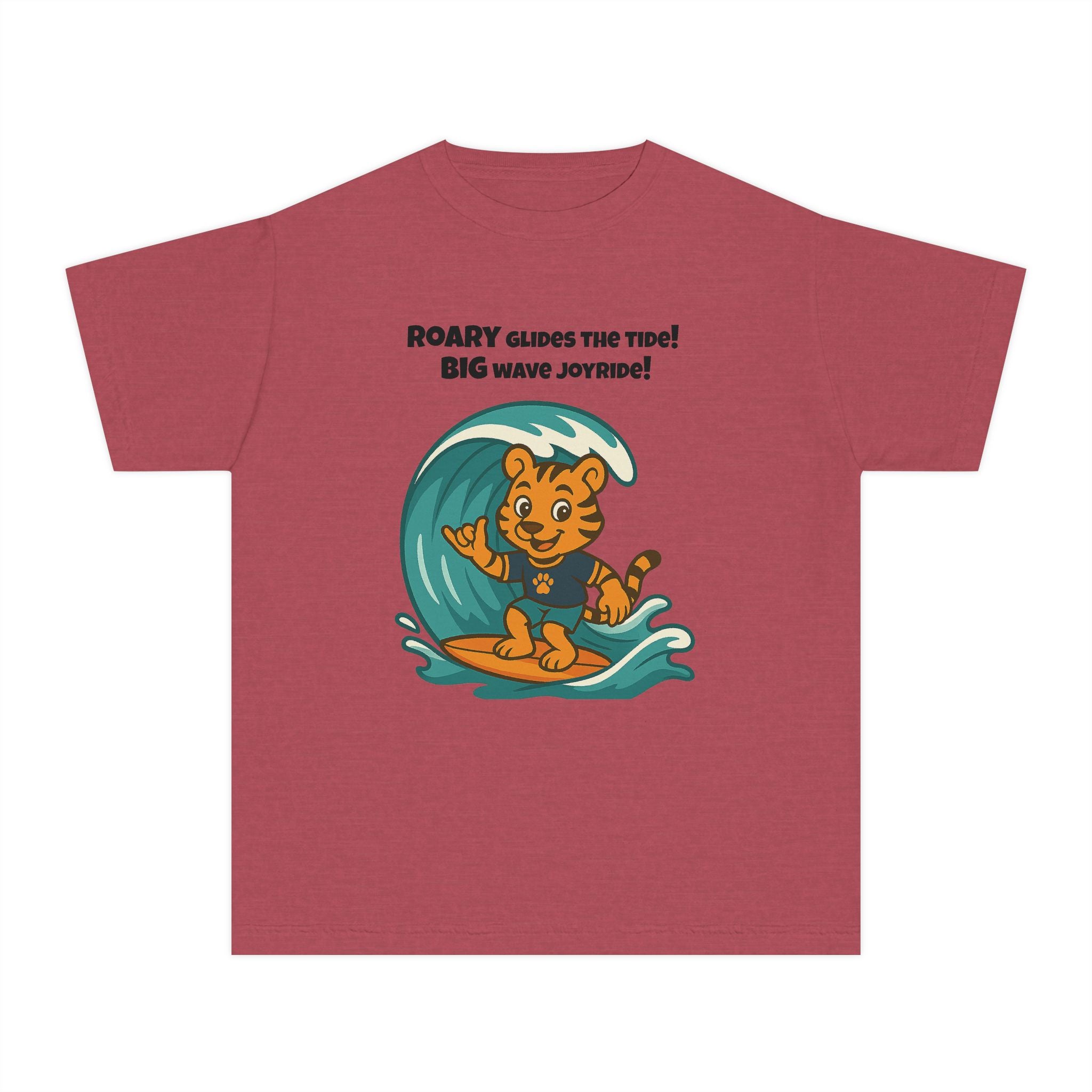 Youth Midweight Cotton Tee - Roary's Surf time