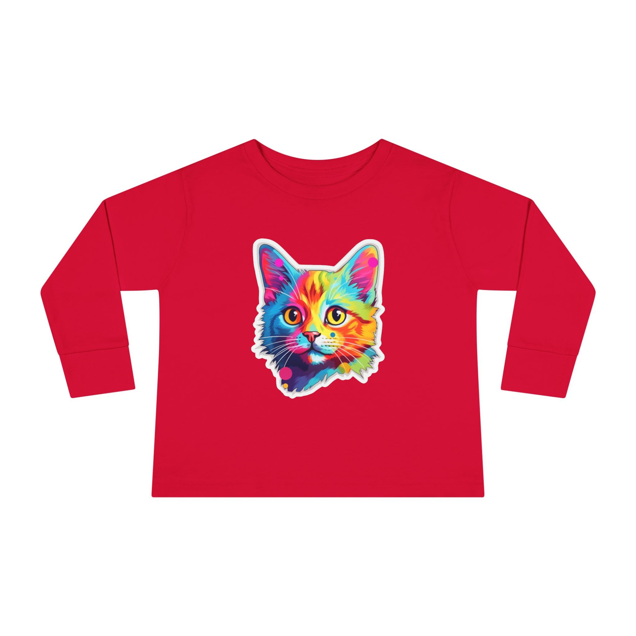 Toddler Long Sleeve Tee - Kittens 09