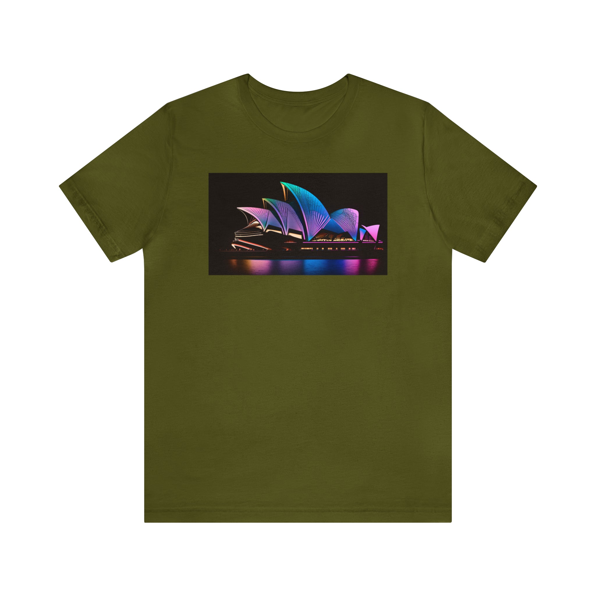 Unisex Jersey Short Sleeve Tee - Sydney Opera House, Australia