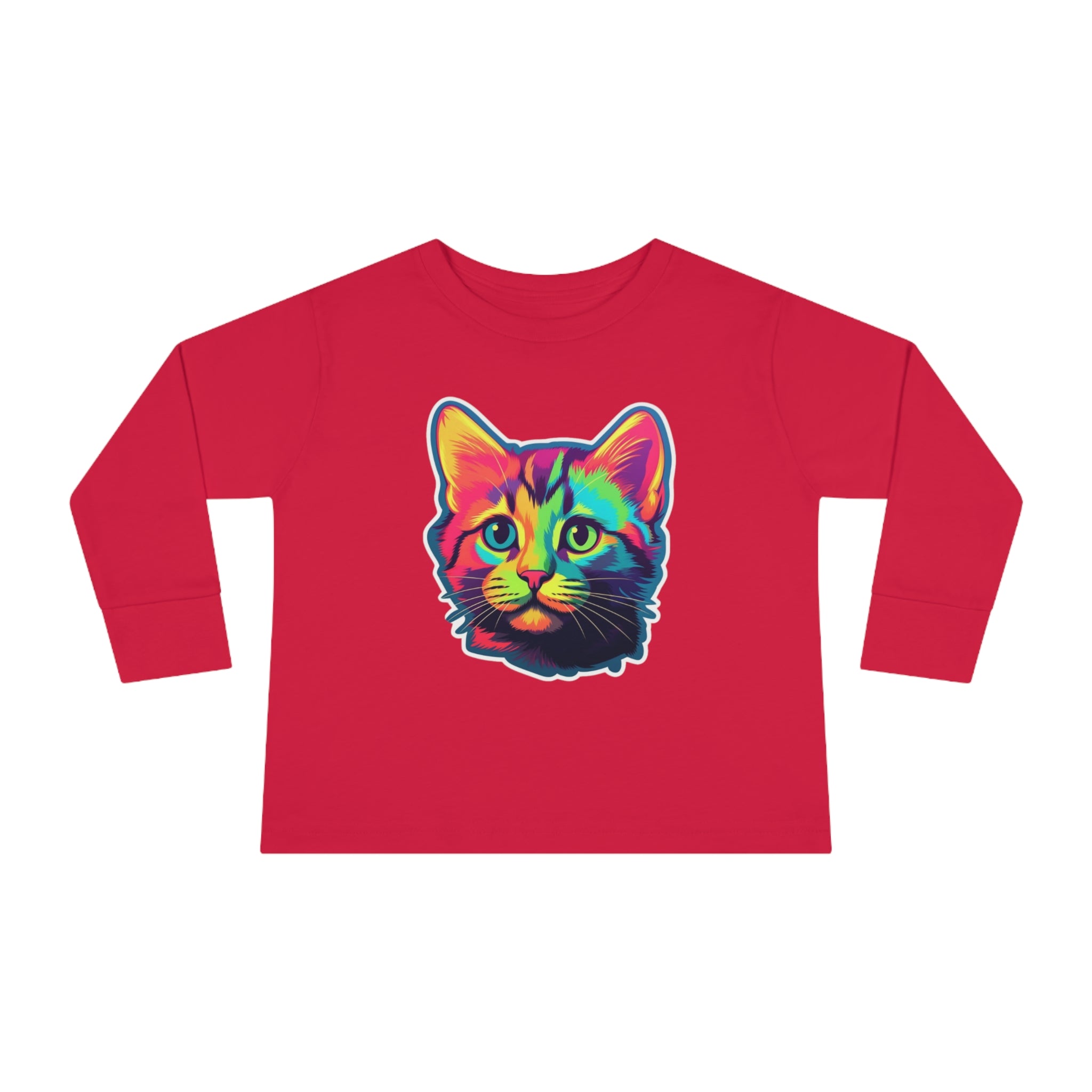 Toddler Long Sleeve Tee - Kittens 07