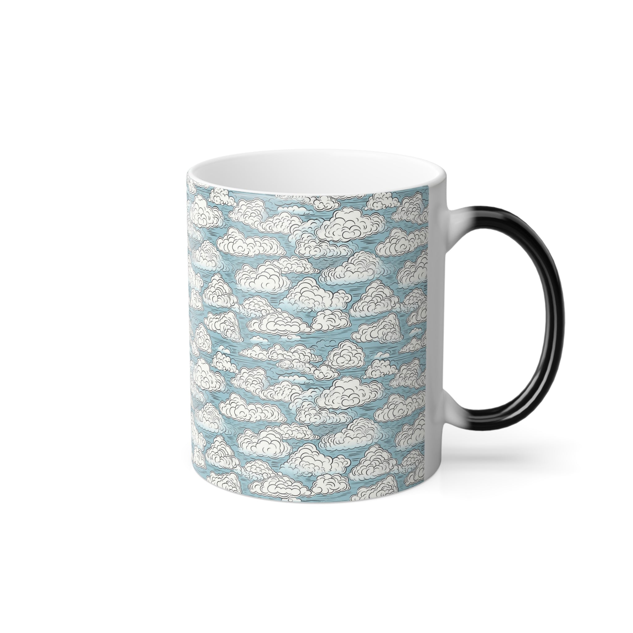 Color-Changing Mug, 11oz — Abstract Clouds