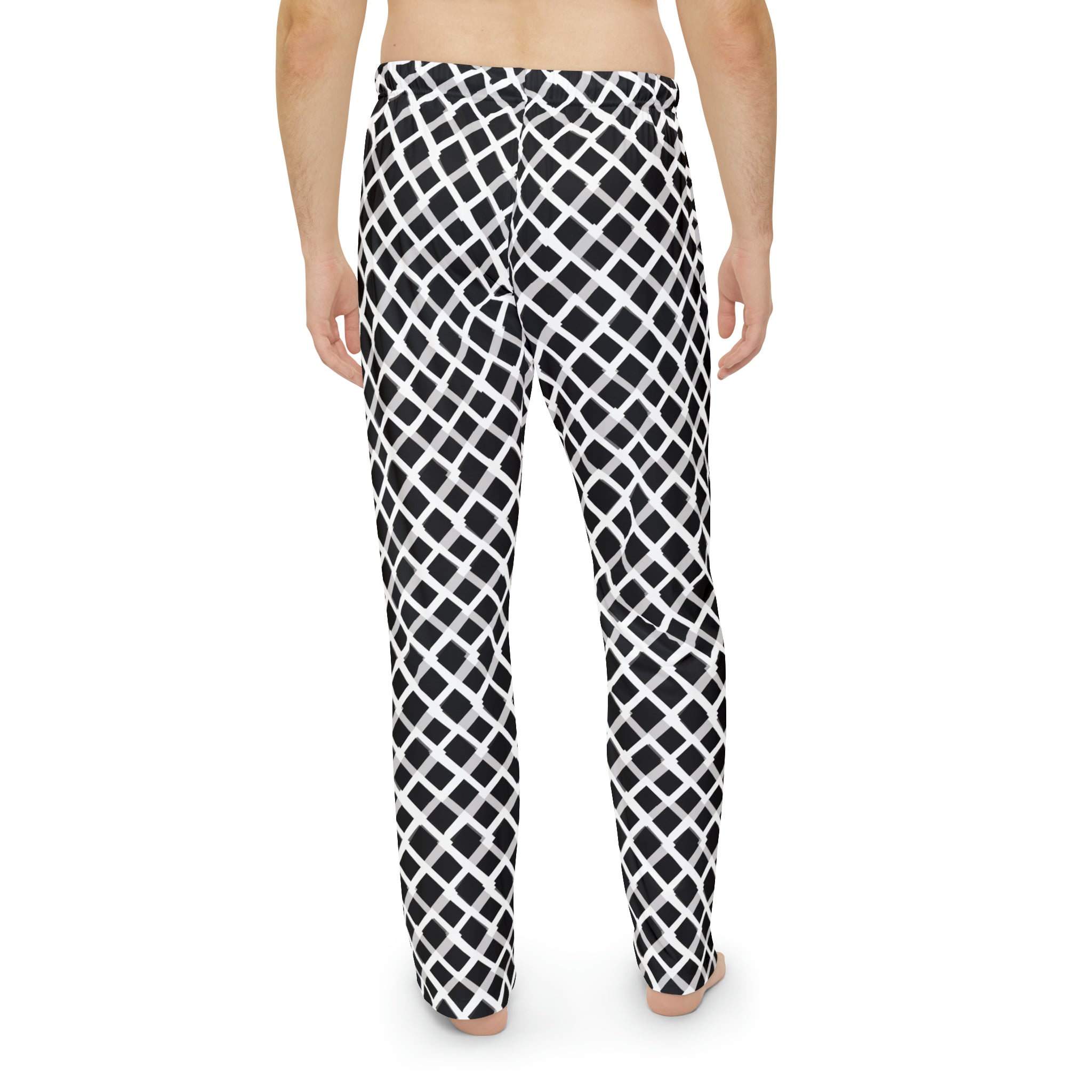 Men's Pajama Pants (AOP) - Seamless Checkered Designs 29