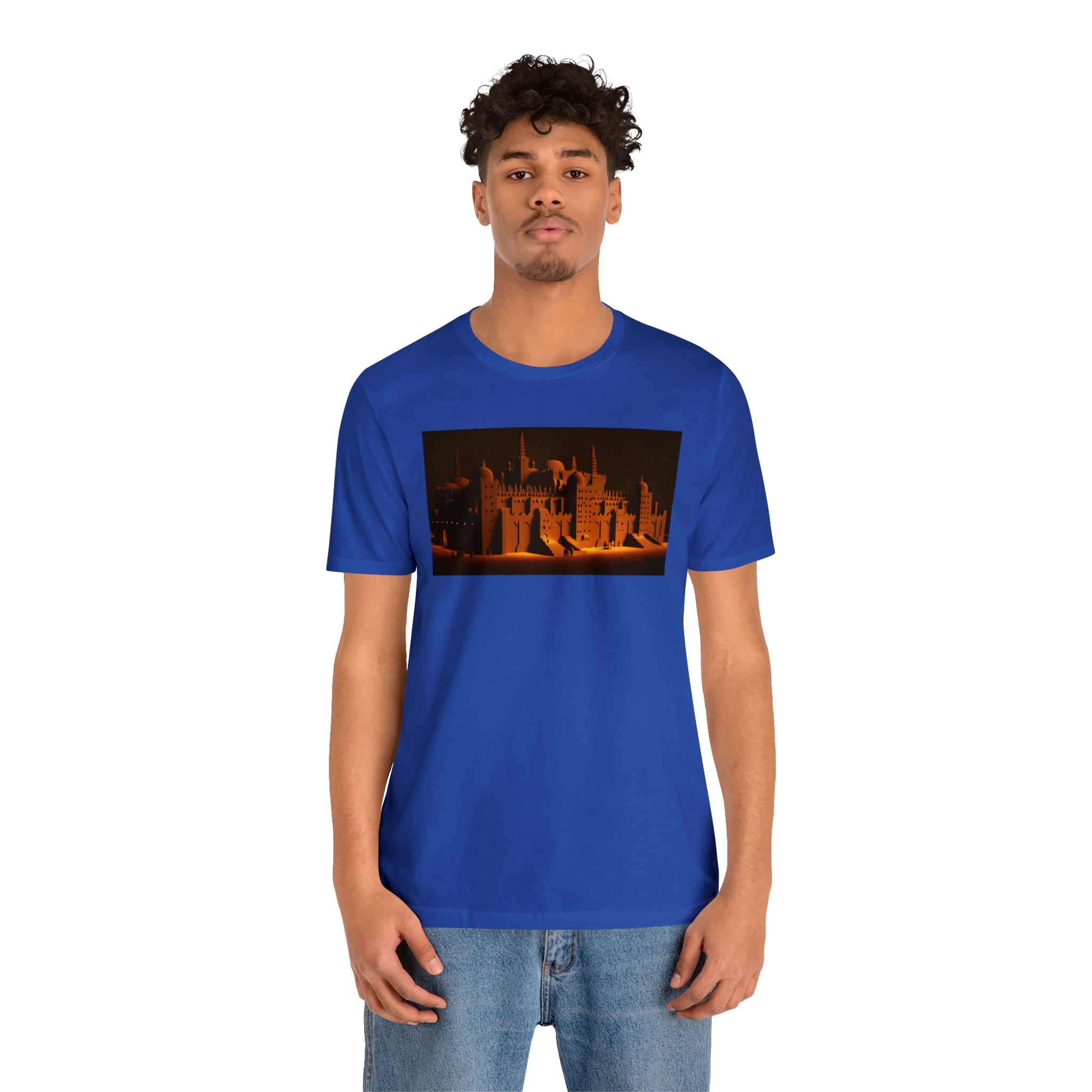 Unisex Jersey Short Sleeve Tee - Great Mosque of Djenné, Mali