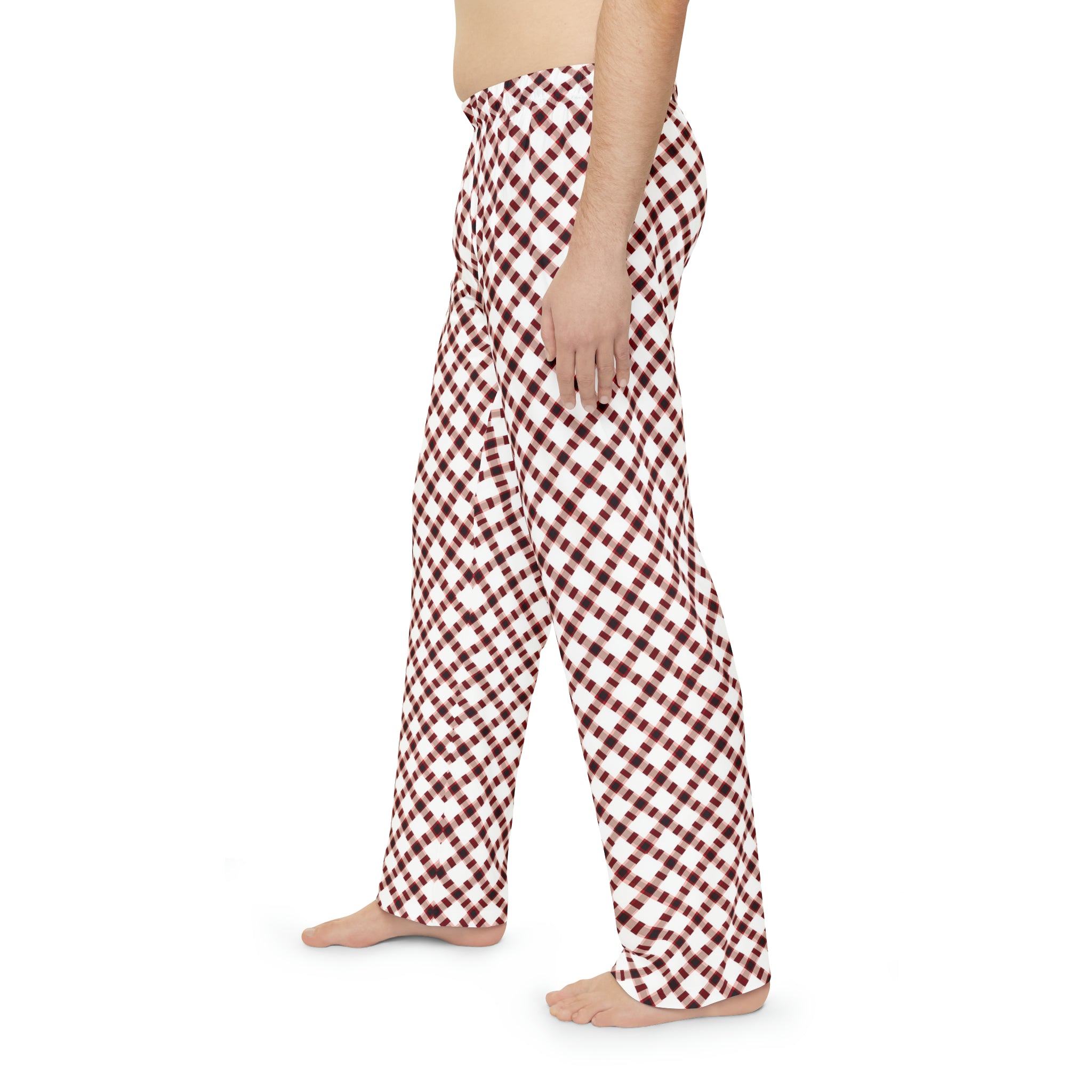 Men's Pajama Pants (AOP) - Seamless Checkered Designs 27