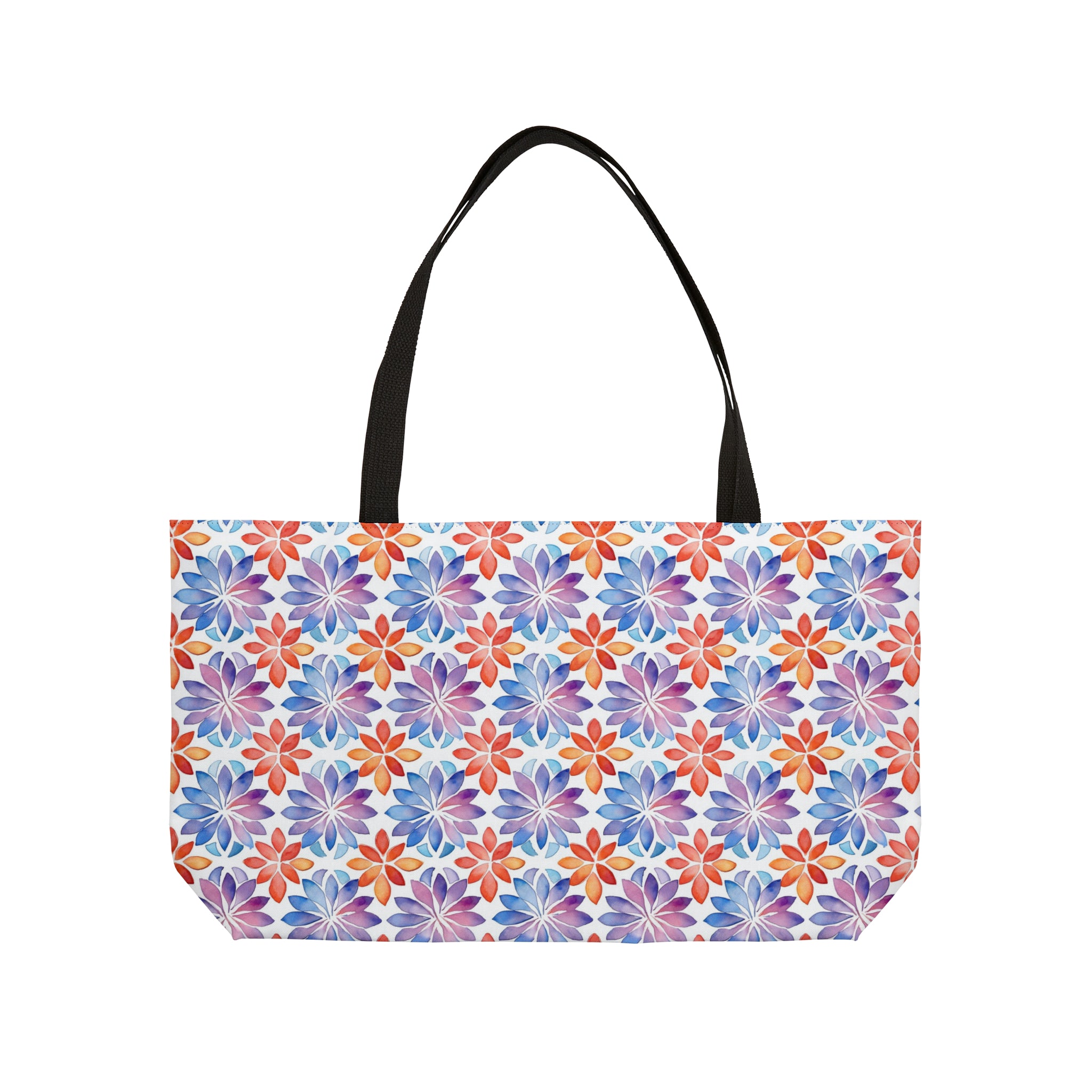 Weekender Tote Bag (AOP) - Seamless Floral Designs 05