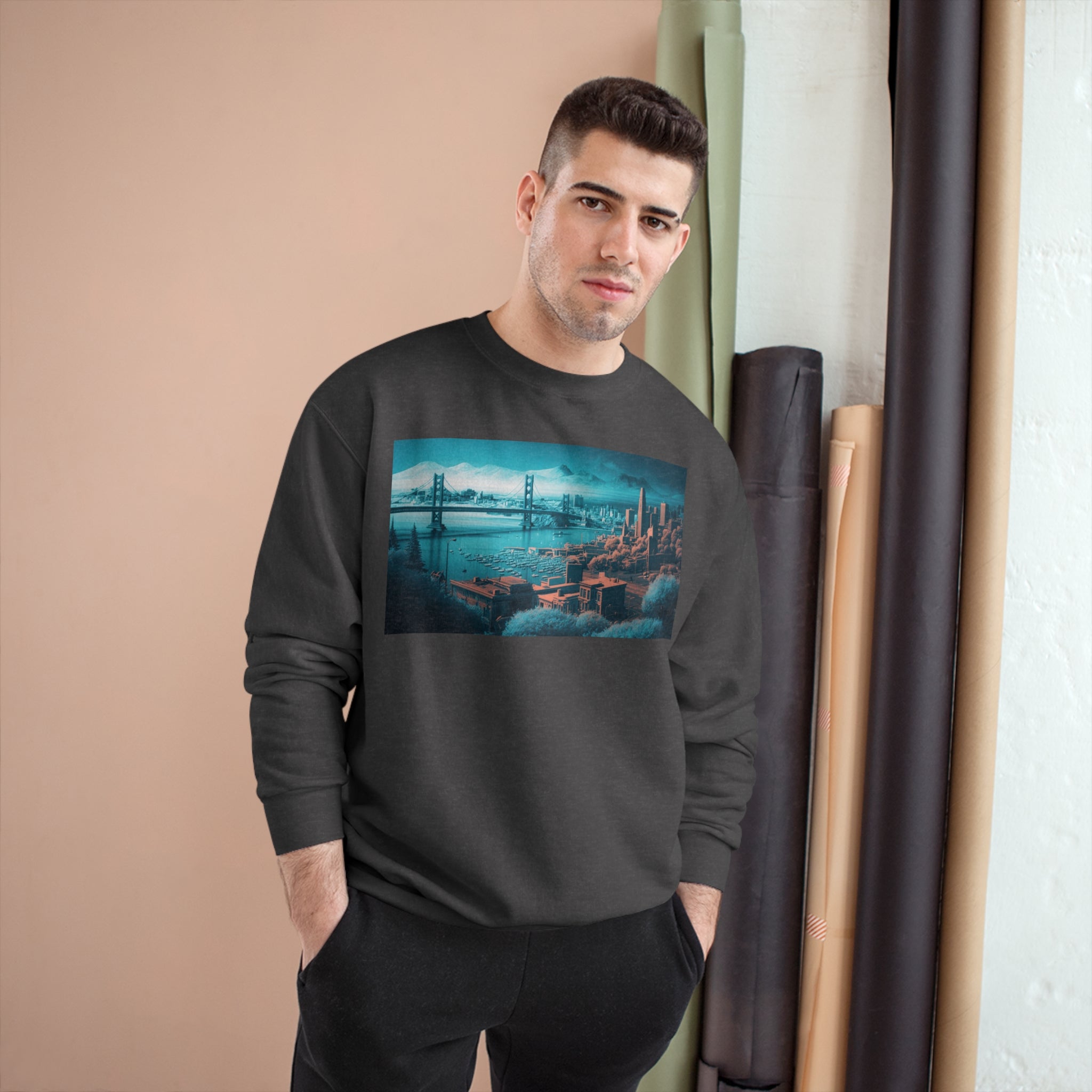 Champion Sweatshirt - Duotone Cities, San Francisco