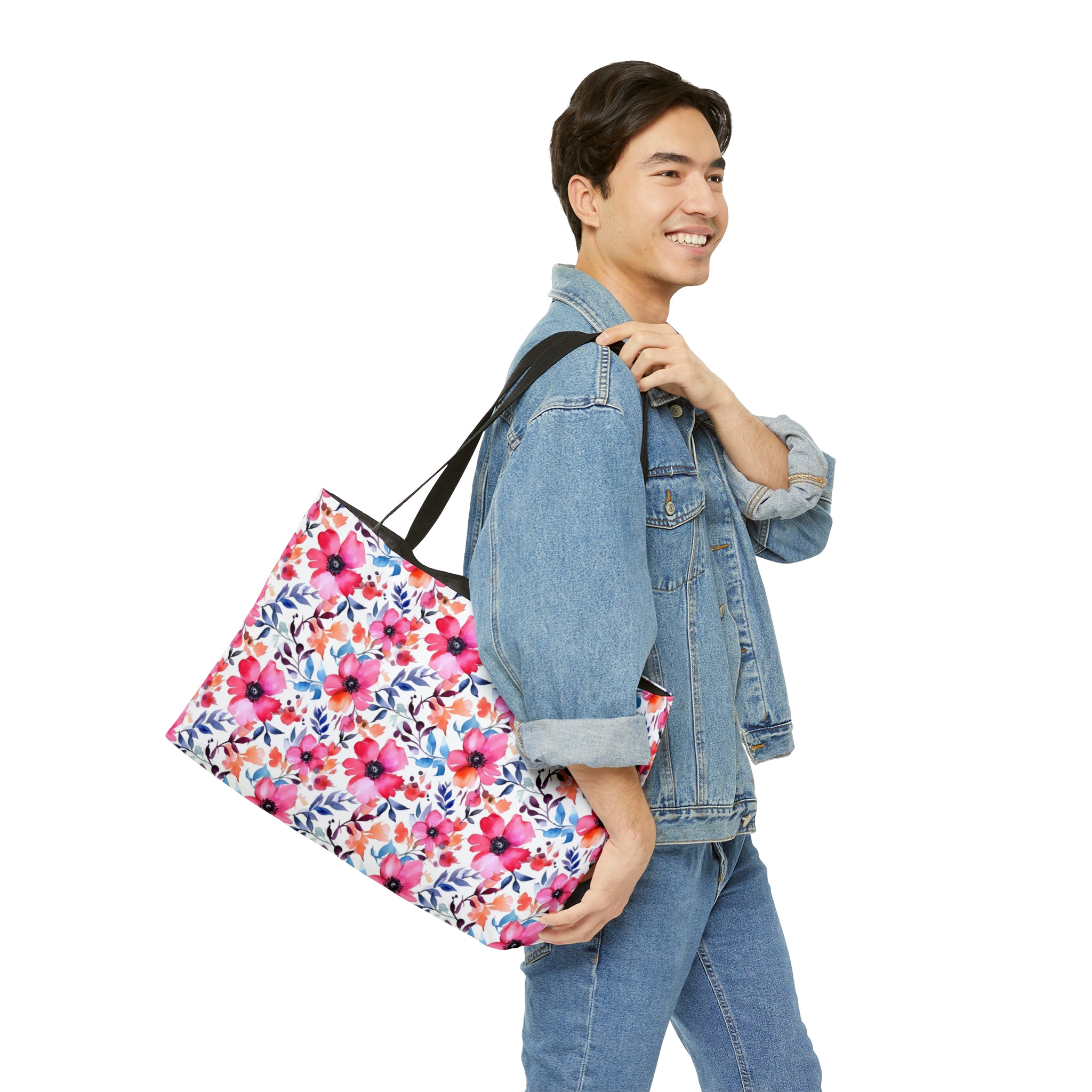 Weekender Tote Bag (AOP) - Seamless Floral Designs 02