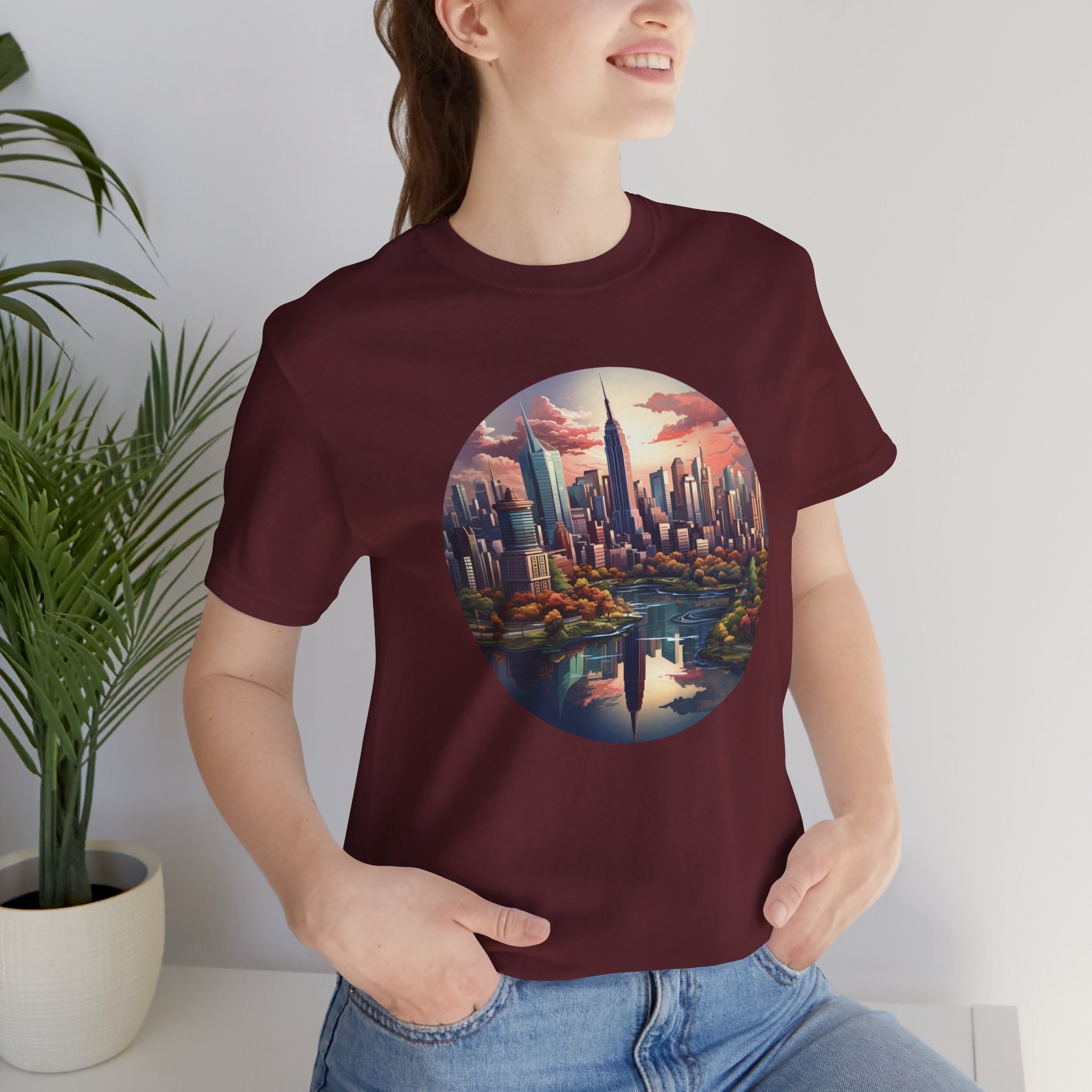 Unisex Jersey Short Sleeve Tee - Isometric Designs 09