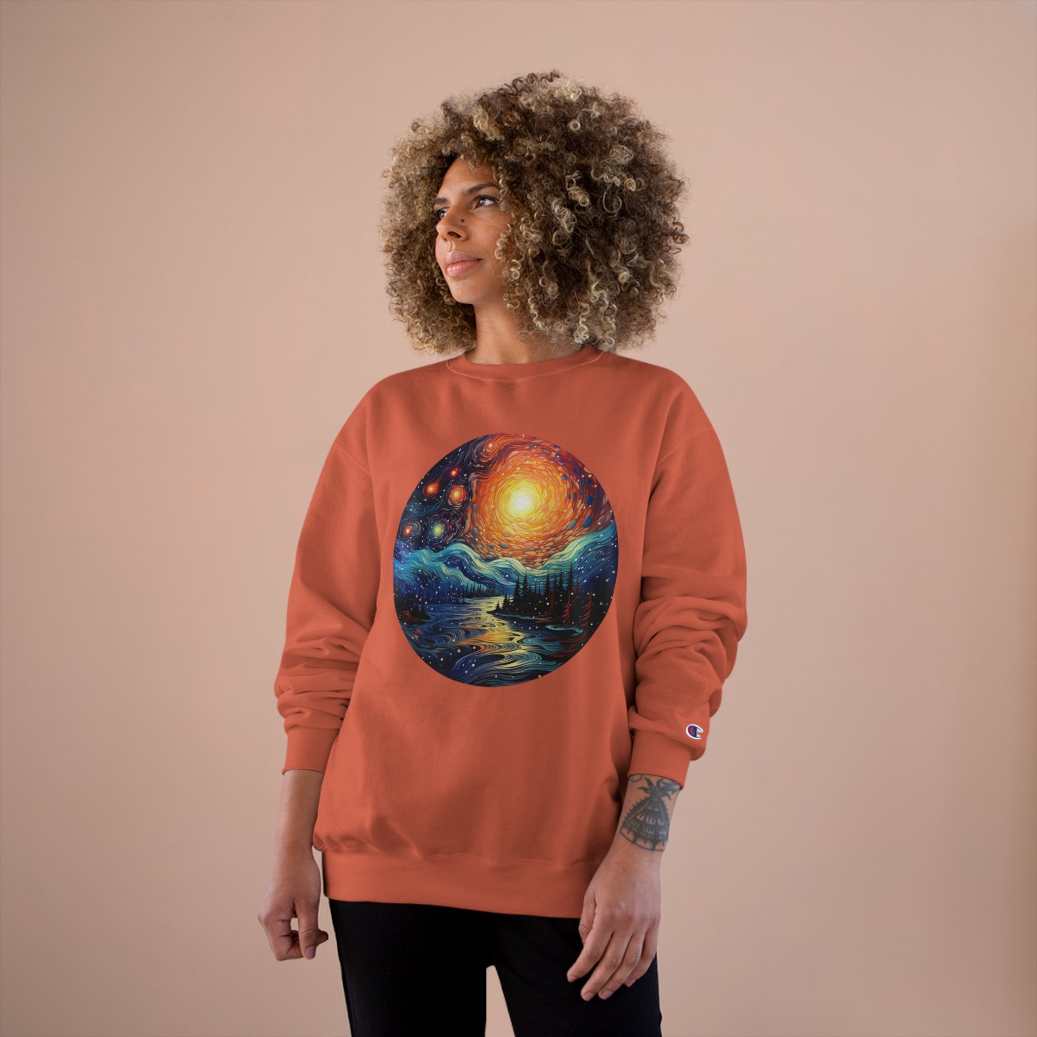 Champion Sweatshirt - Abstract Designs 02