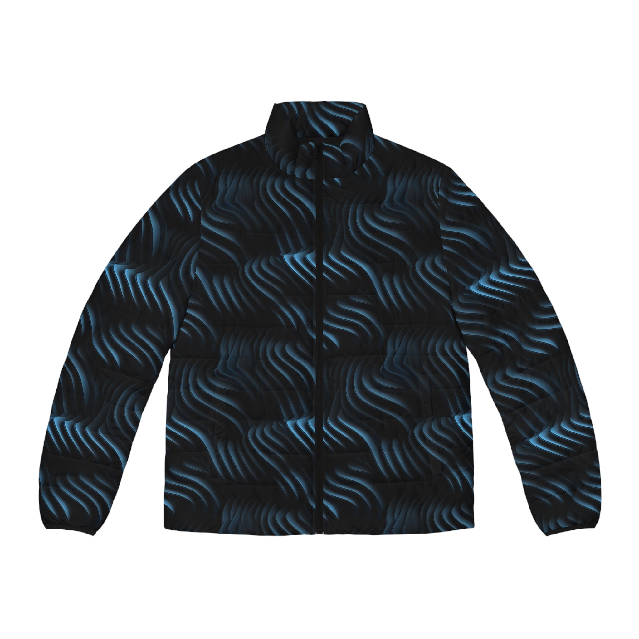 Men's Puffer Jacket (AOP) - Abstract Designs 05