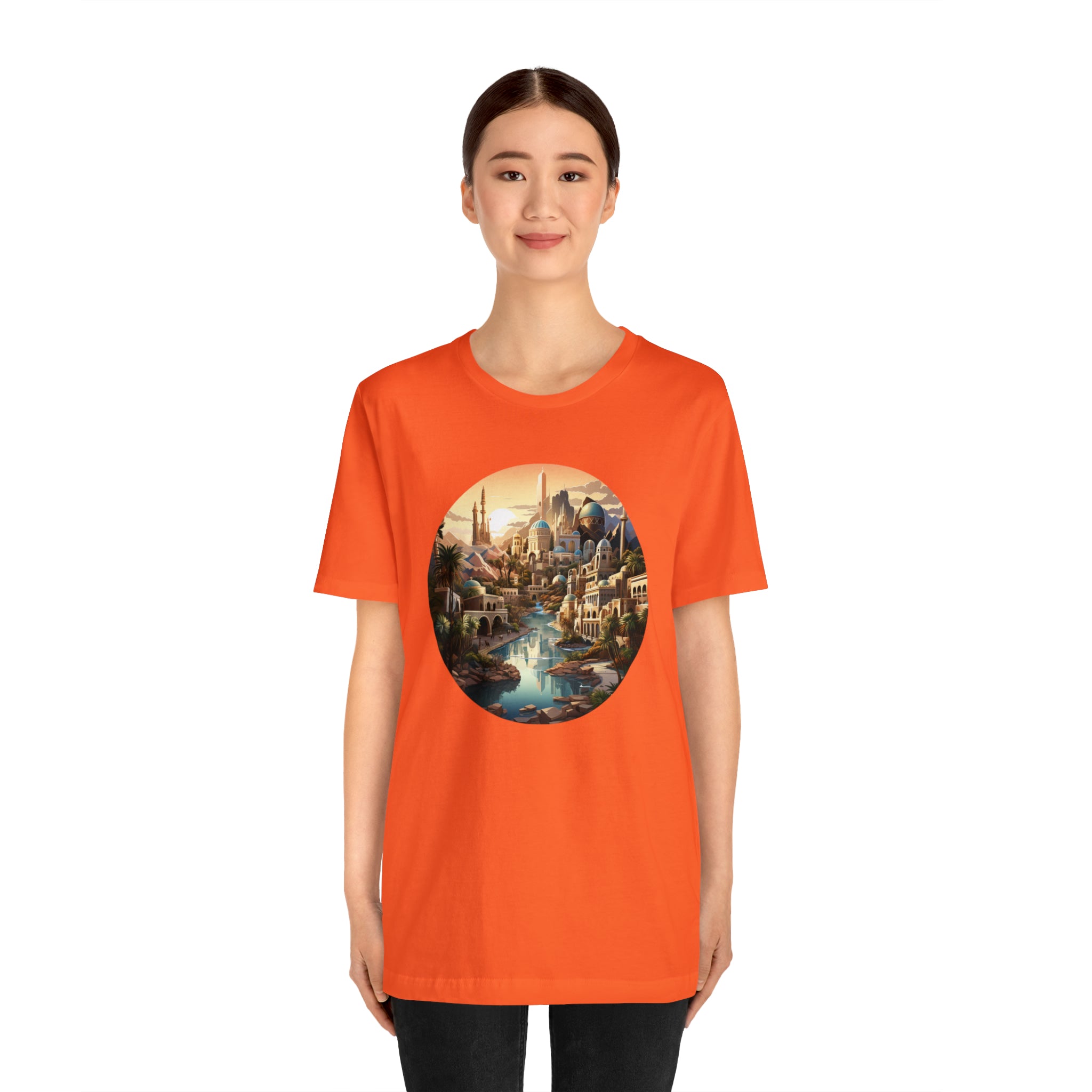 Unisex Jersey Short Sleeve Tee - Isometric Designs 07