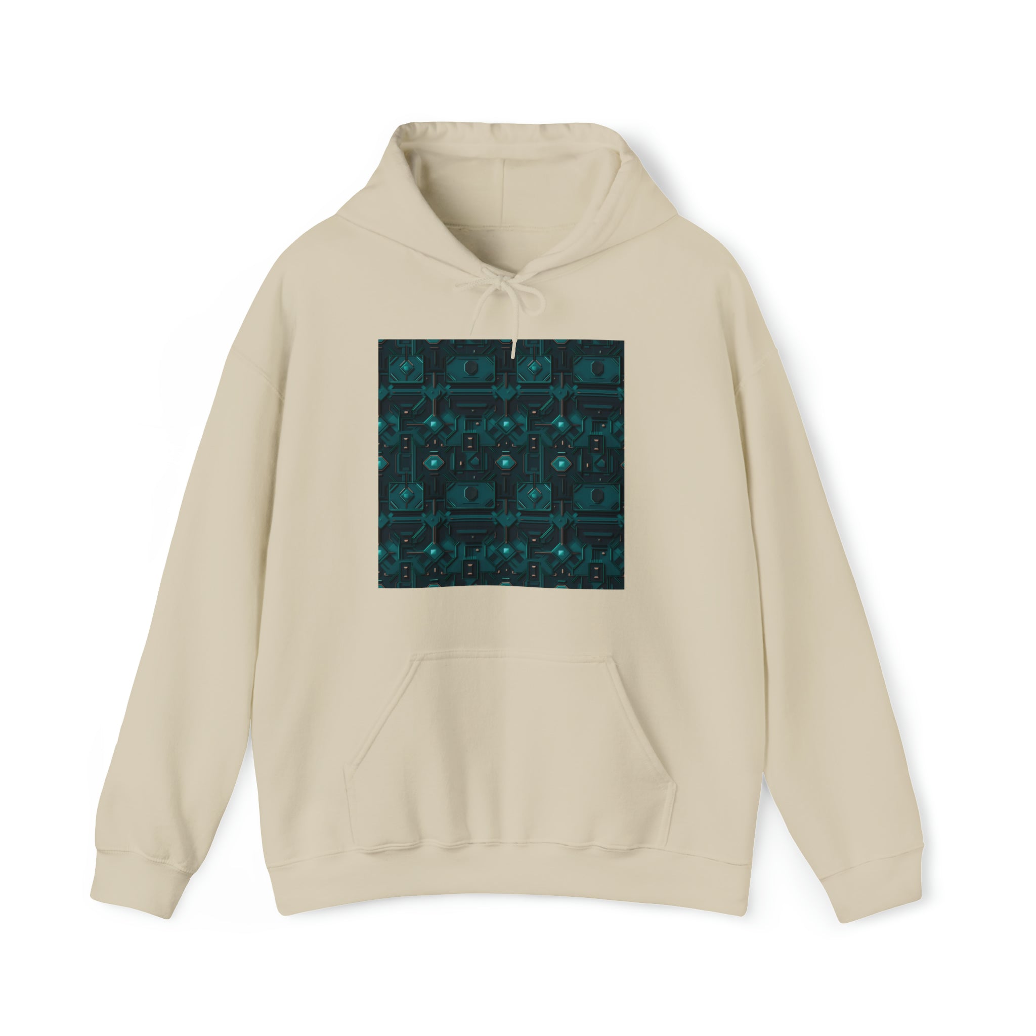 Unisex Heavy Blend™ Hooded Sweatshirt - Abstract Neon Designs 10
