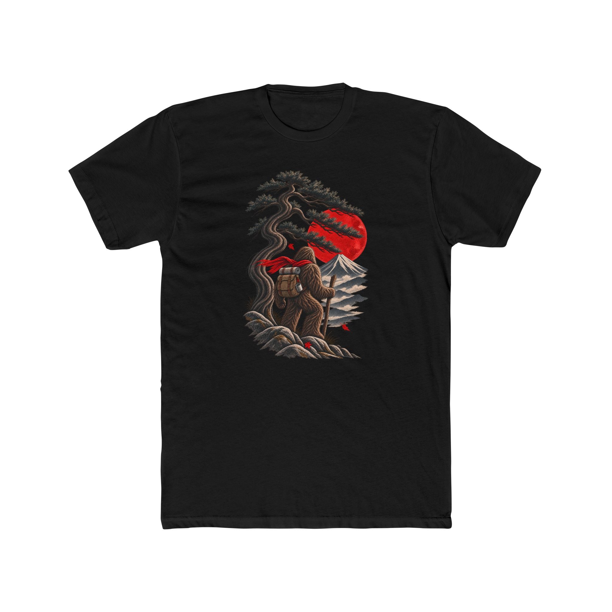 Men's Cotton Crew Tee - Shibui collection - The Wanderer