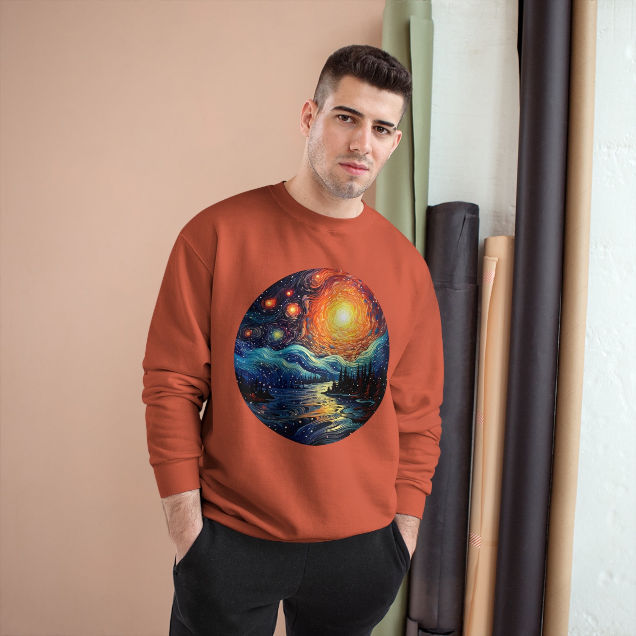Champion Sweatshirt - Abstract Designs 02