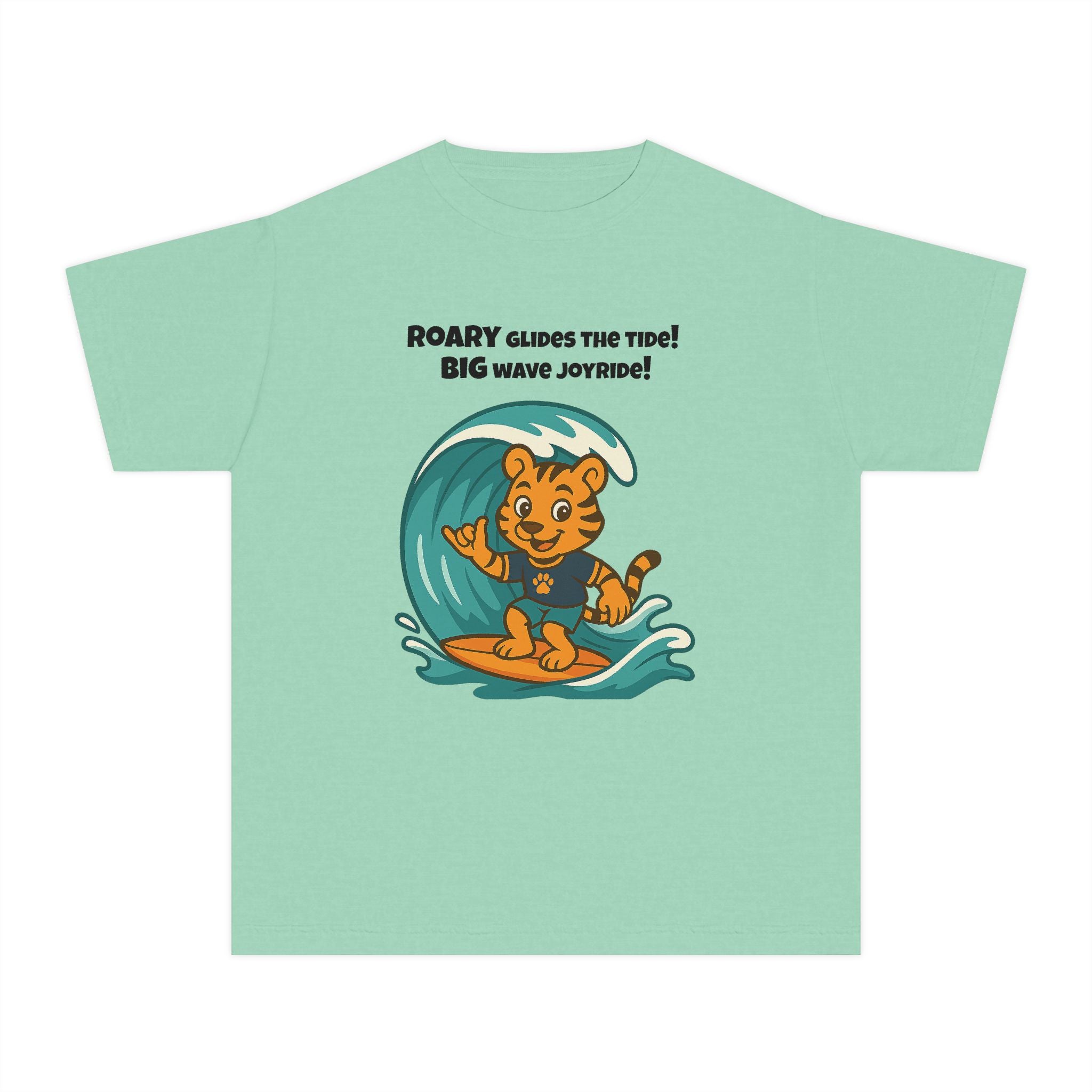 Youth Midweight Cotton Tee - Roary's Surf time
