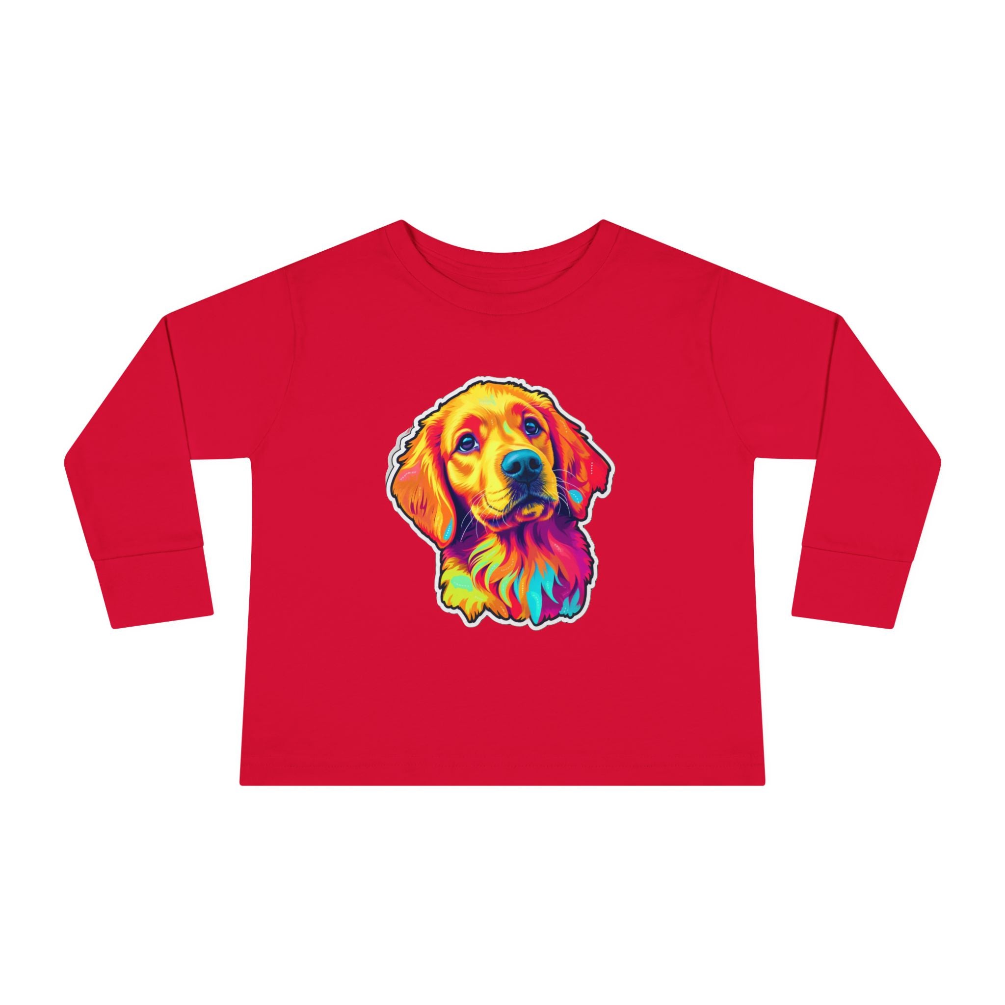 Toddler Long Sleeve Tee - Puppies 09