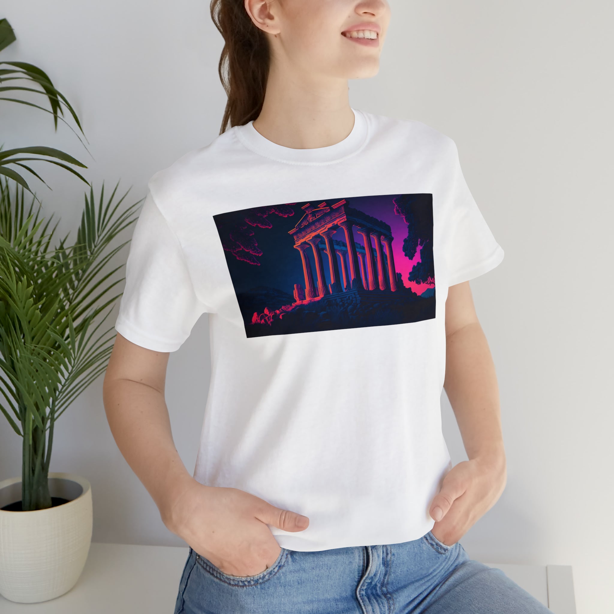 Unisex Jersey Short Sleeve Tee - Olympia, Greece