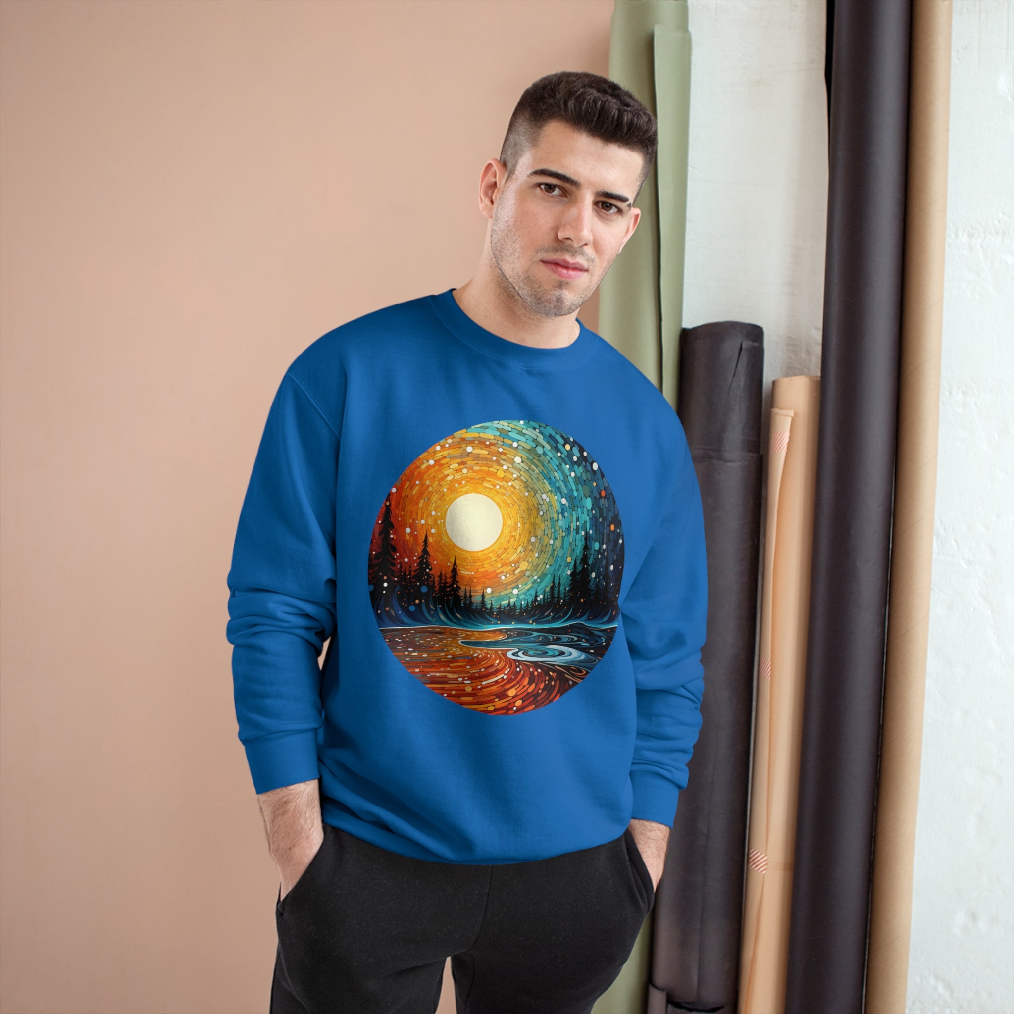 Champion Sweatshirt - Abstract Designs 04