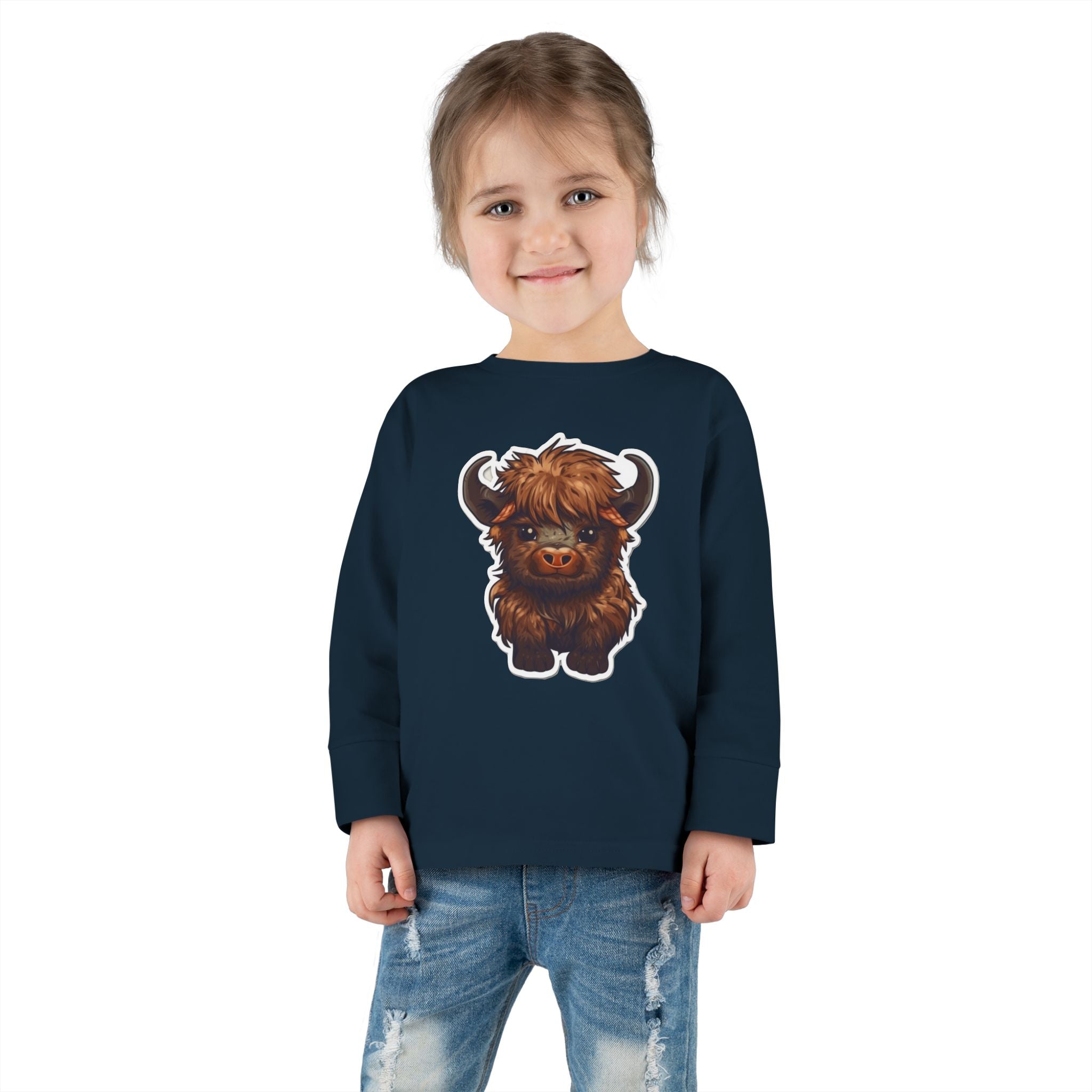 Toddler Long Sleeve Tee - Yak Calf