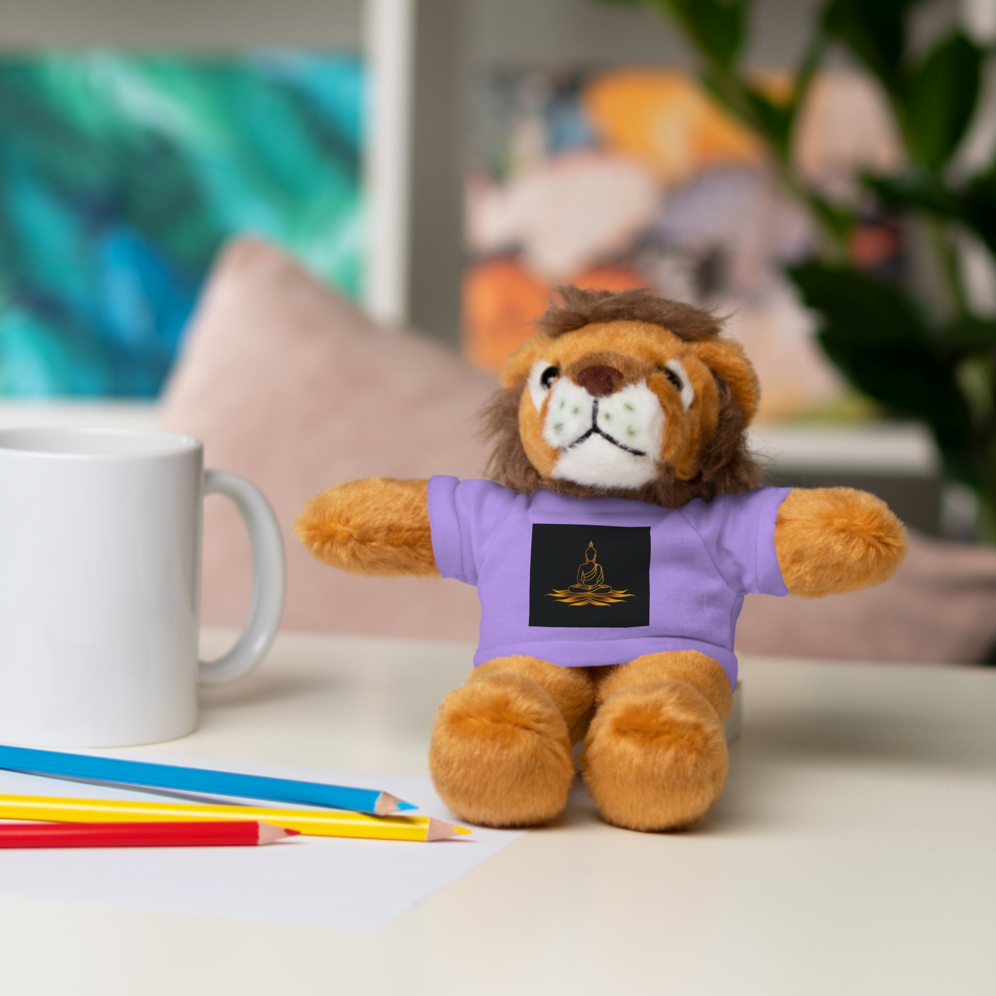 Plush Animal Gift - Meditation Tee