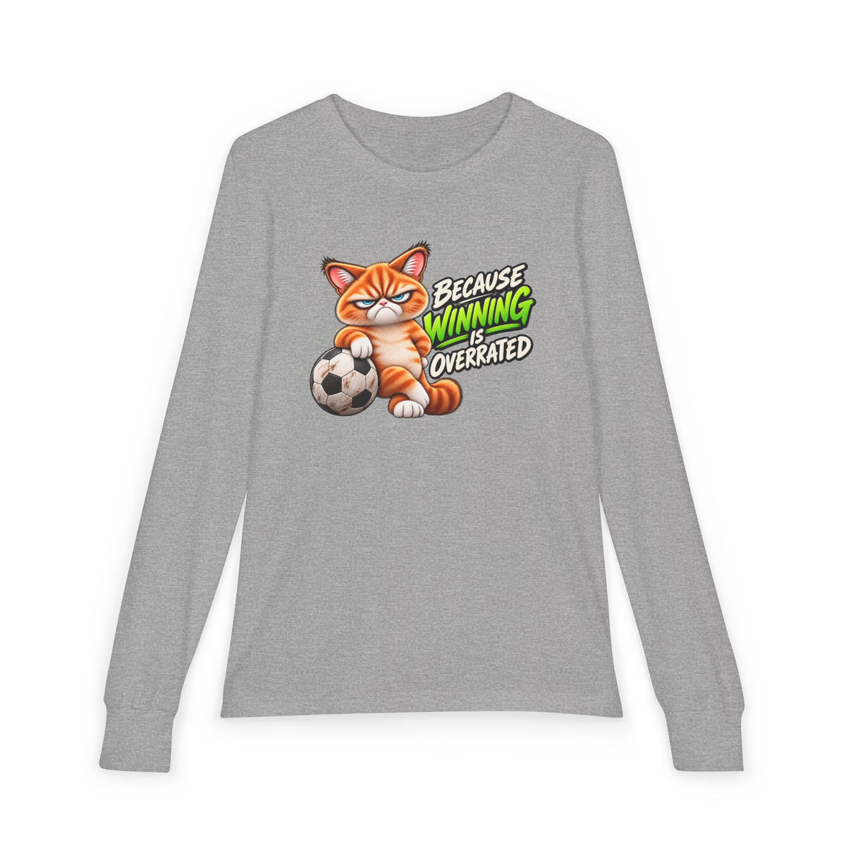 Because Winning is Overrated - Mildly Feral - Youth Long Sleeve Tee