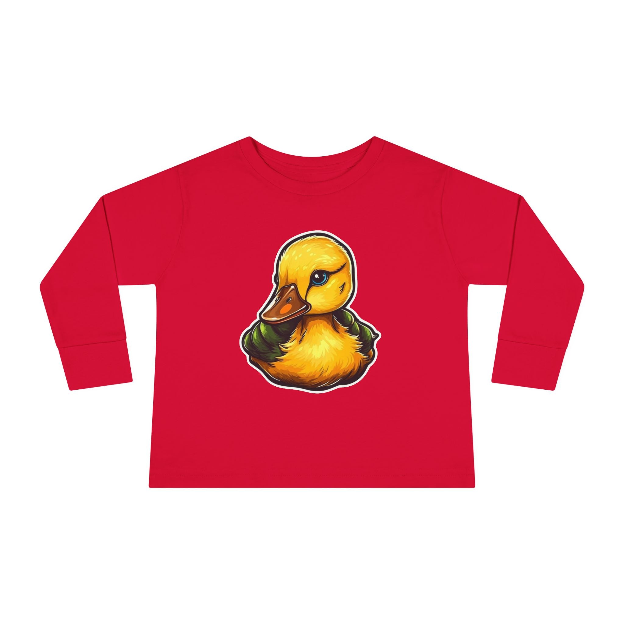 Toddler Long Sleeve Tee - Duck Duckling
