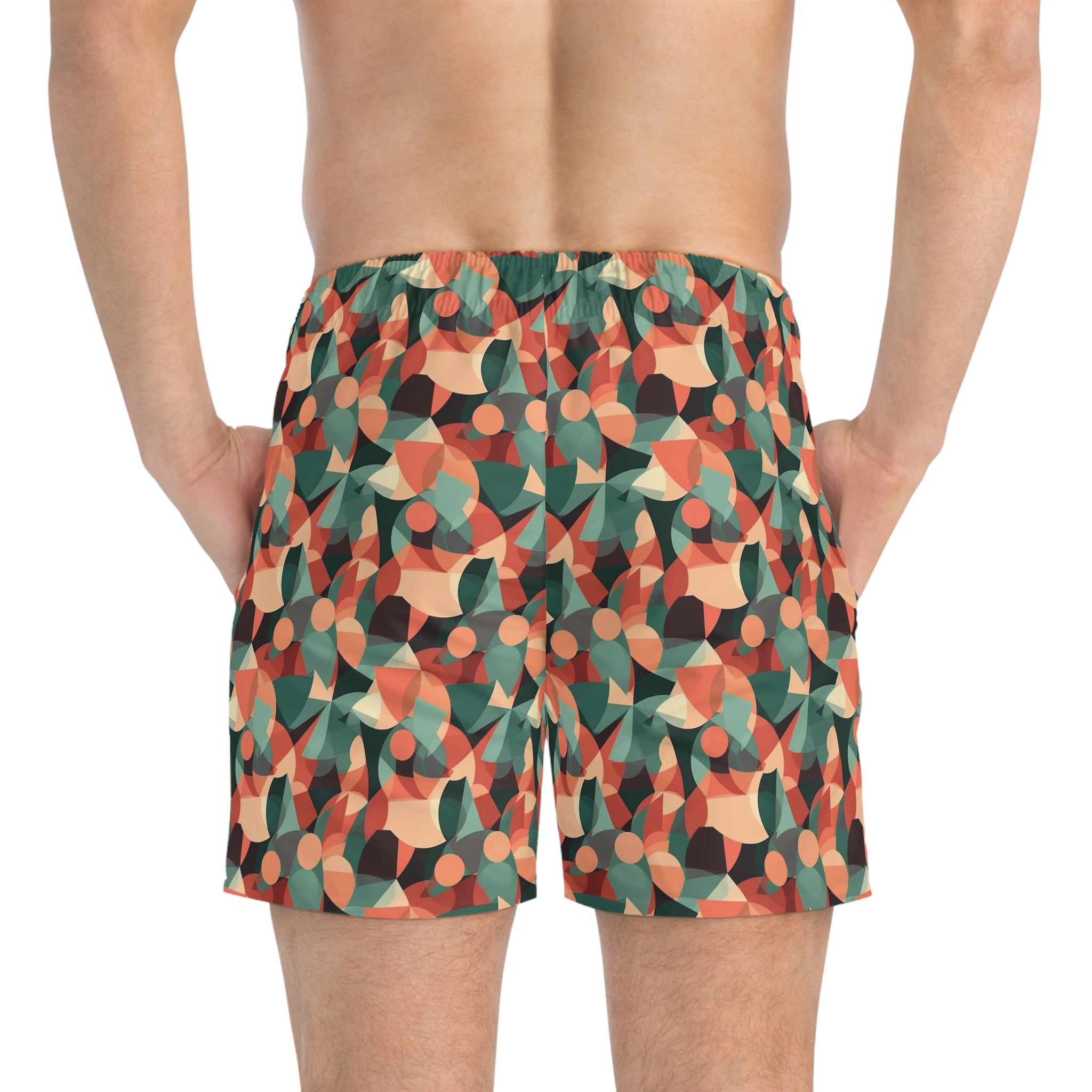 Swim Trunks (AOP) - Seamless Abstract Designs 03