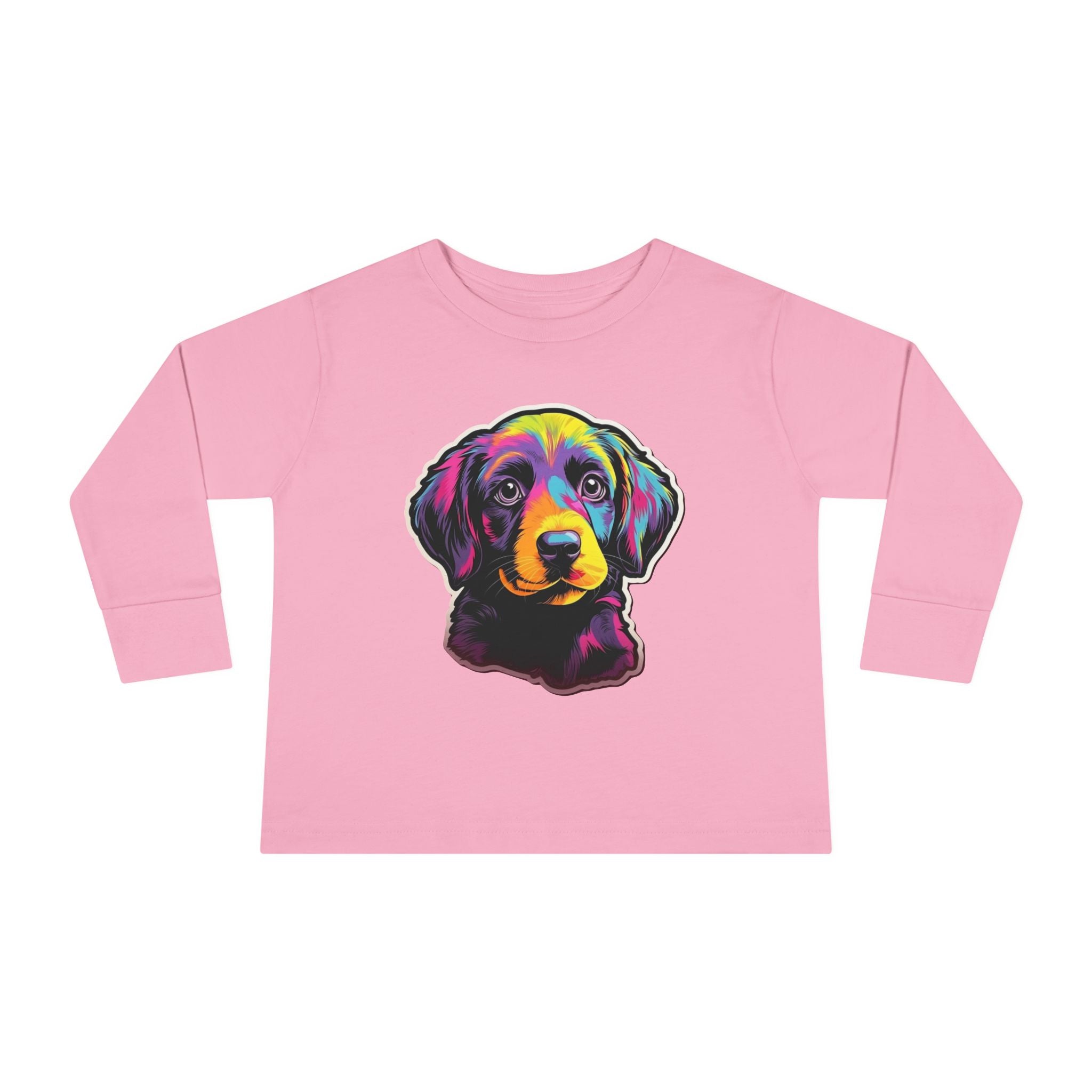 Toddler Long Sleeve Tee - Puppies 03