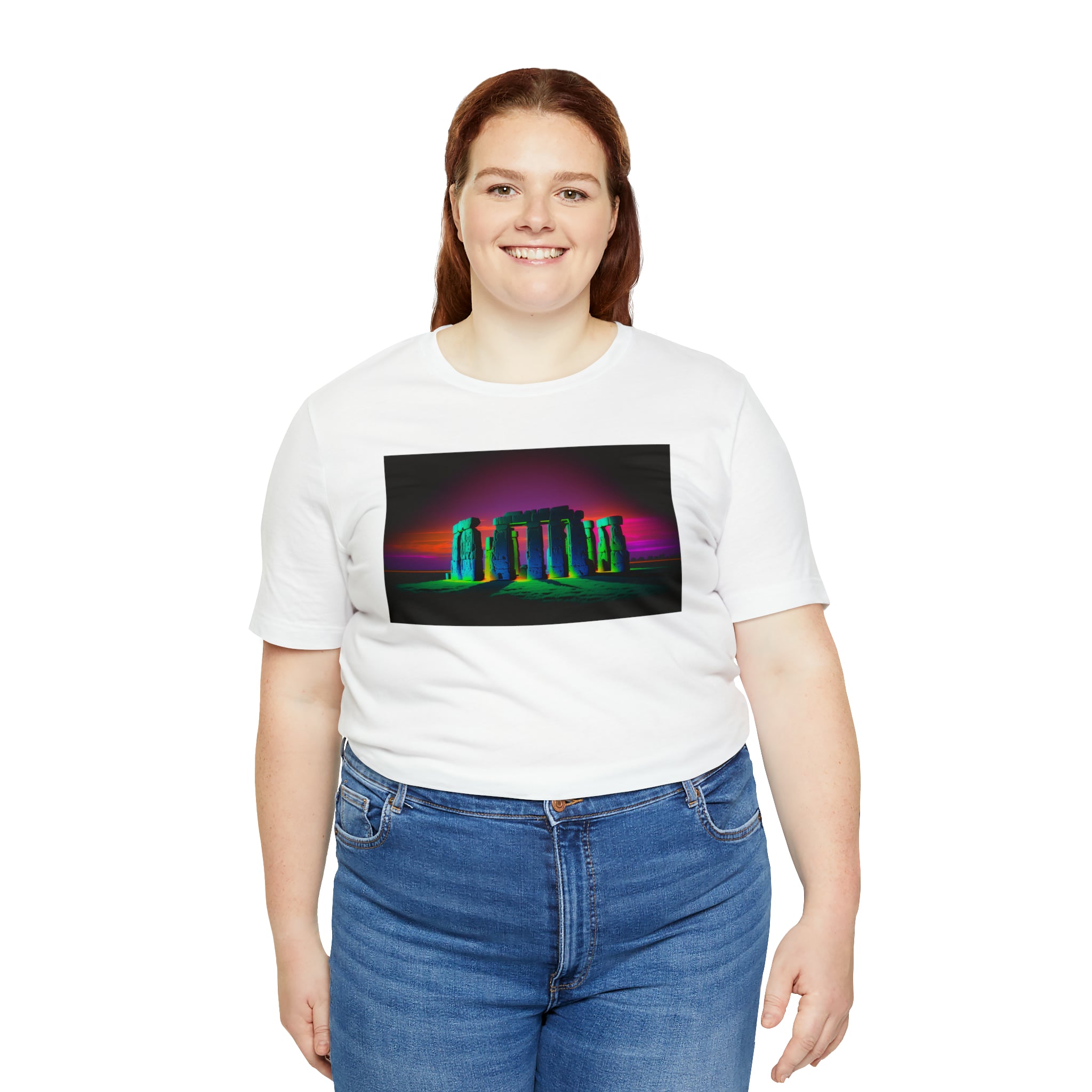 Unisex Jersey Short Sleeve Tee - Stonehenge, United Kingdom