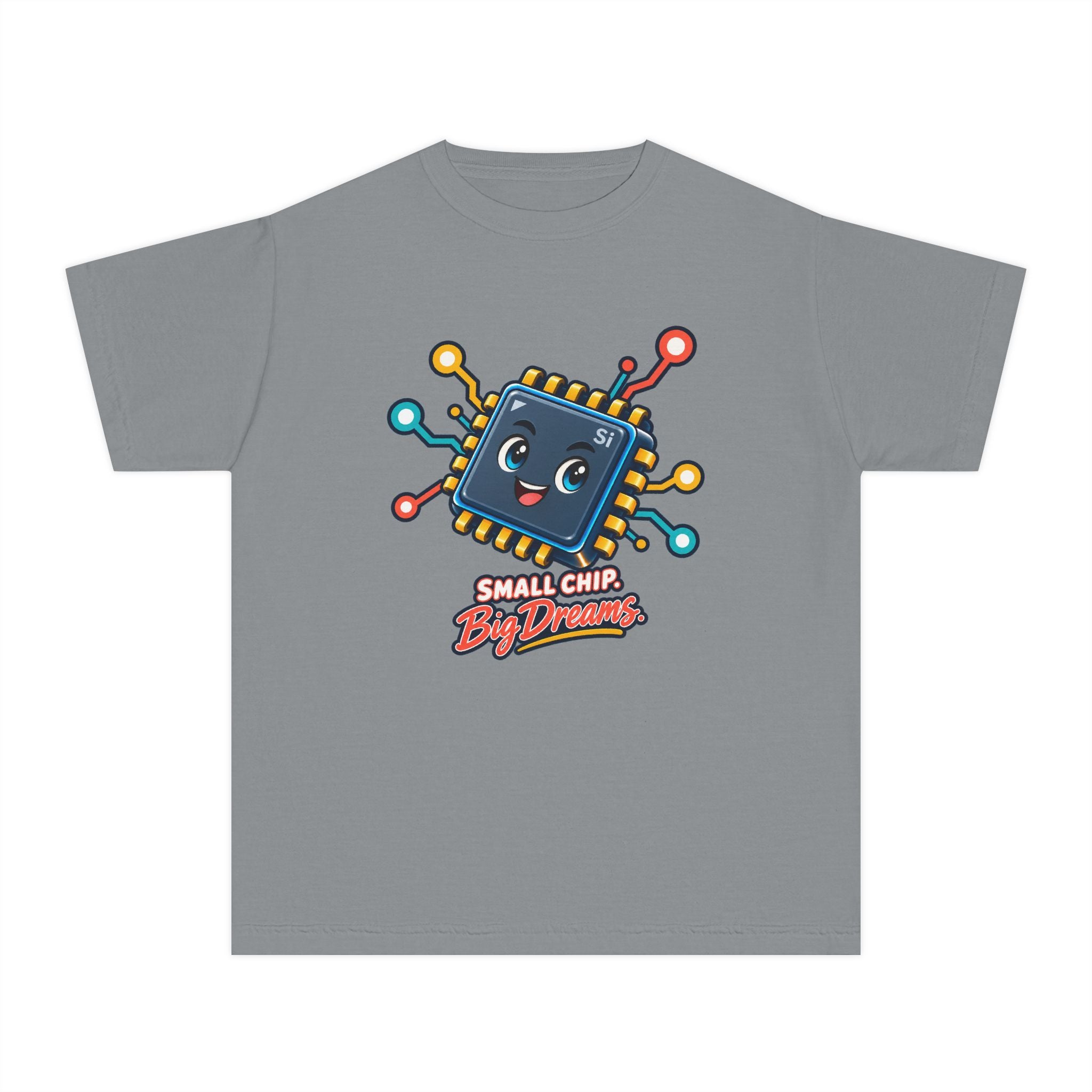 Youth Midweight Cotton Tee - Small Chip, Big Dreams
