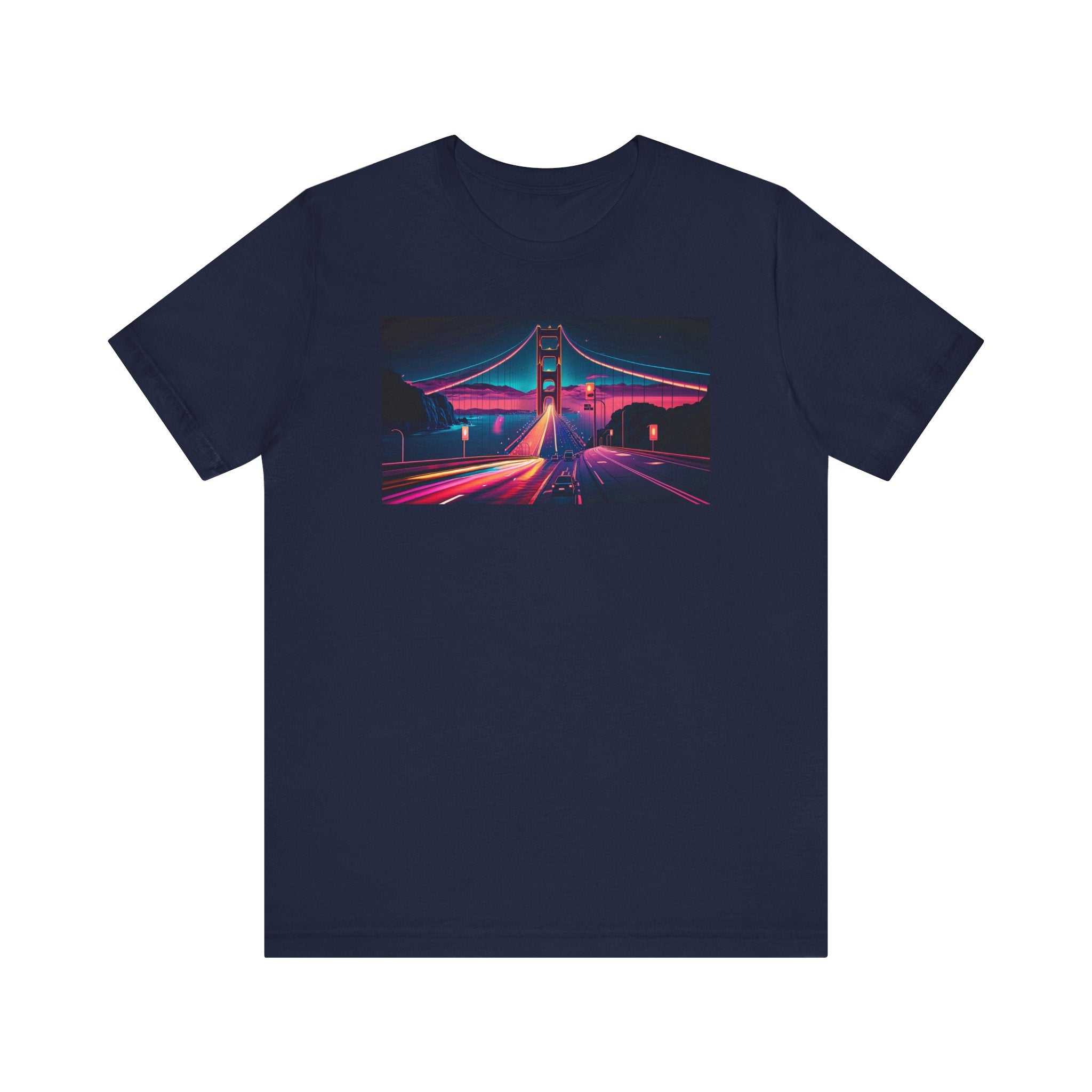 Unisex Jersey Short Sleeve Tee - Golden Gate Bridge, San Francisco, USA