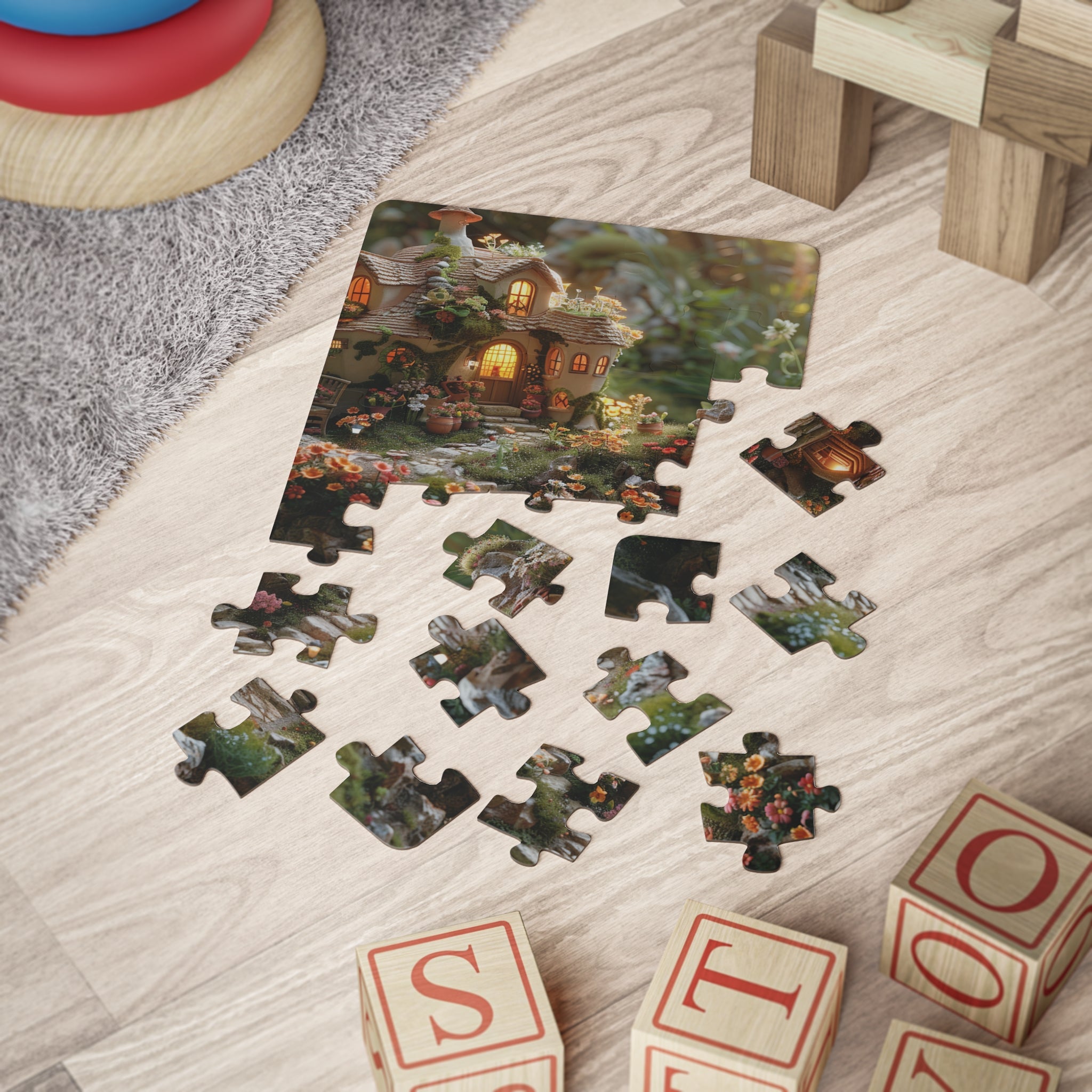 Kids' Puzzle, 30-Piece - Garden